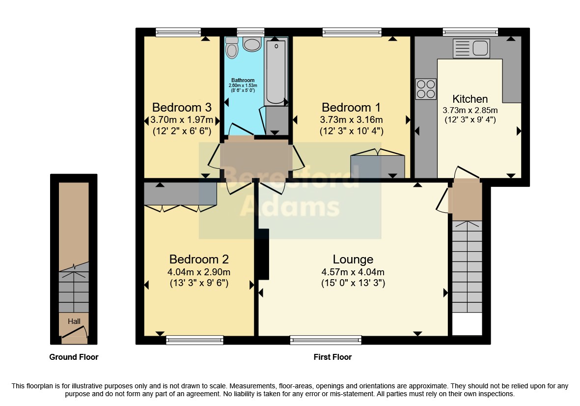 15, Trinity Court, Gwynedd floorplan