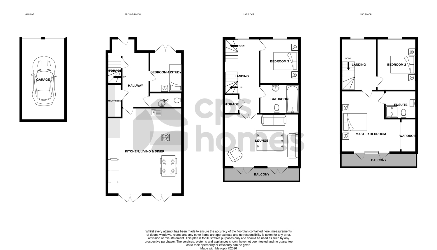 Windsor Esplanade, Cardiff floorplan