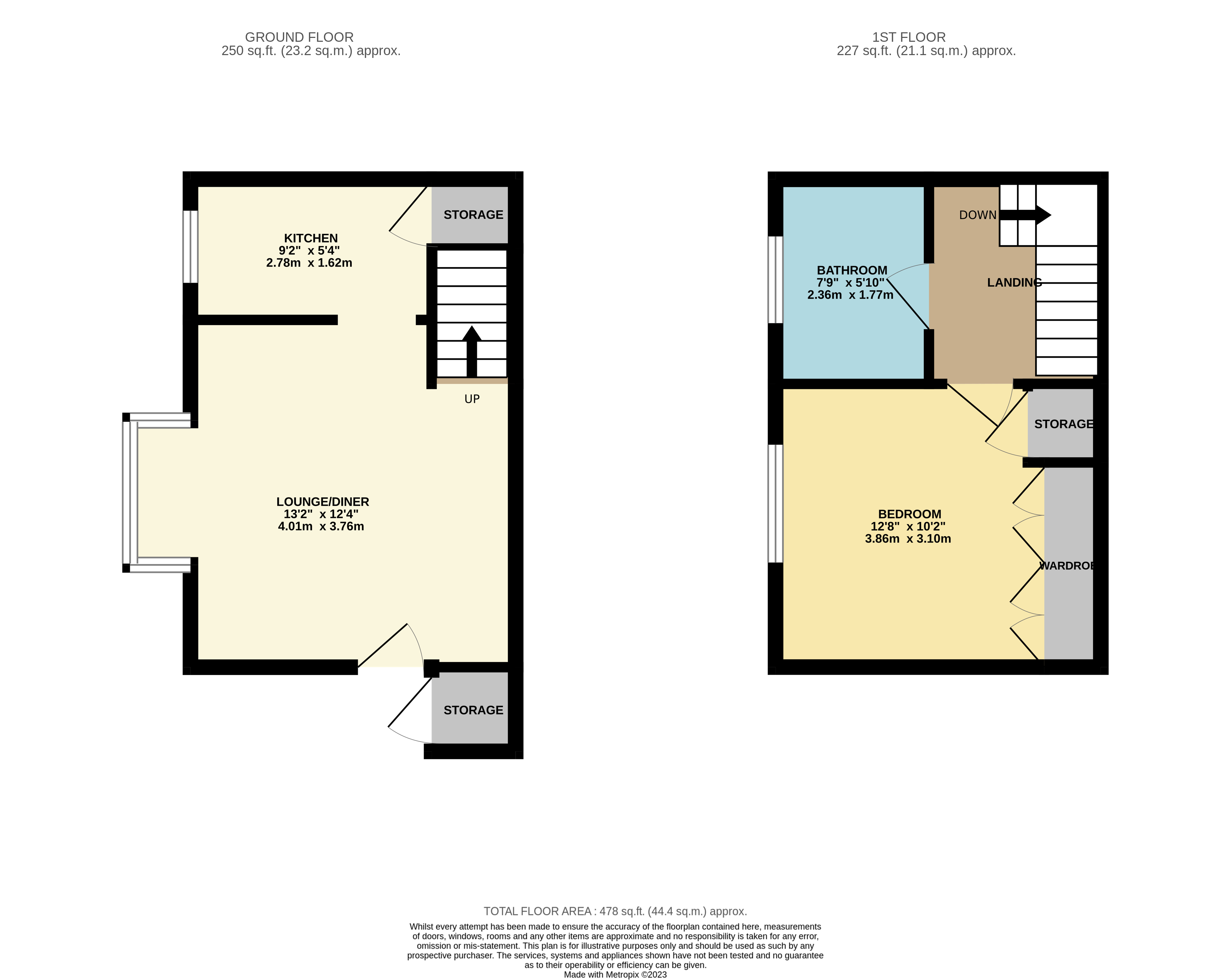 27, Spayne Close, Bedfordshire floorplan