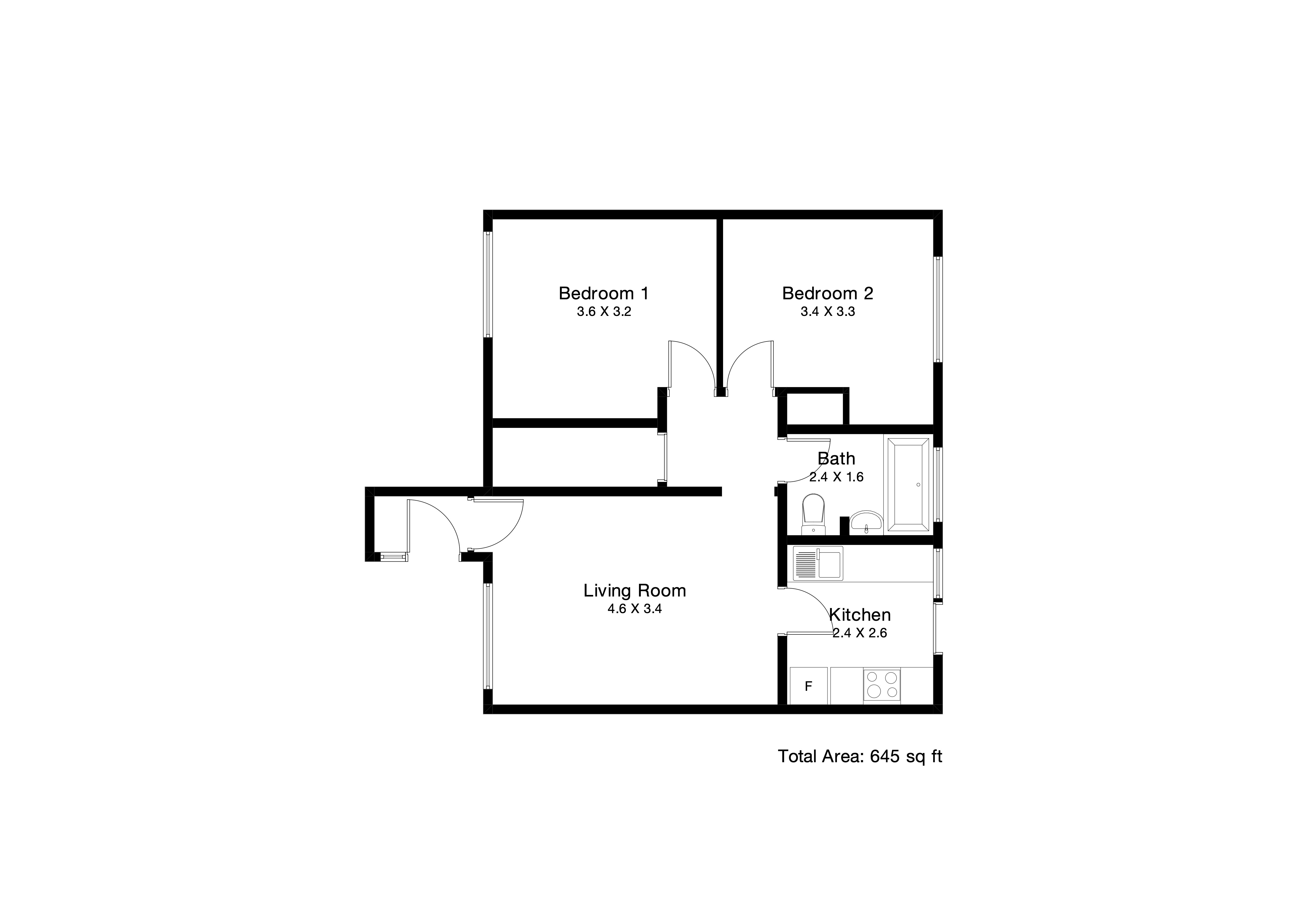 3, Farnham Close, Newcastle upon Tyne floorplan