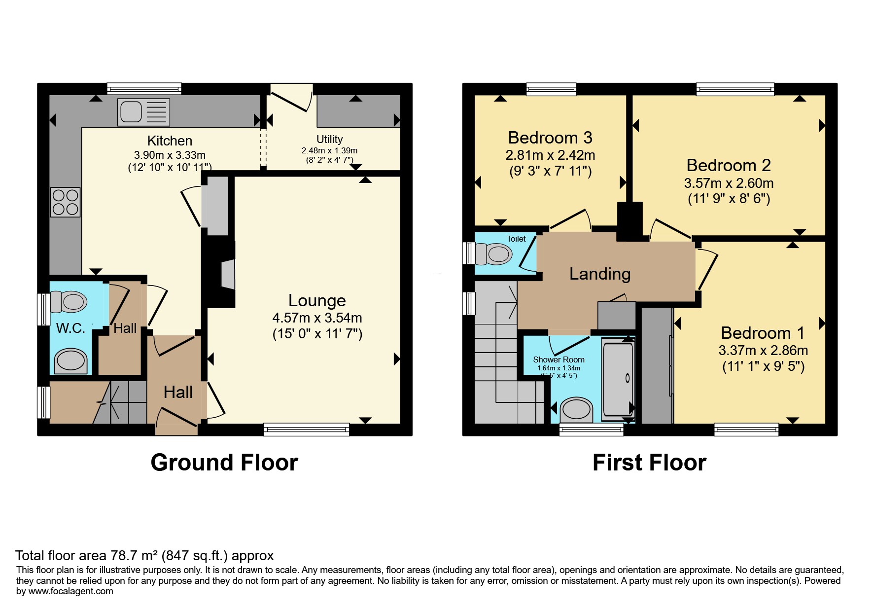 5, Elm Grove, Derby floorplan