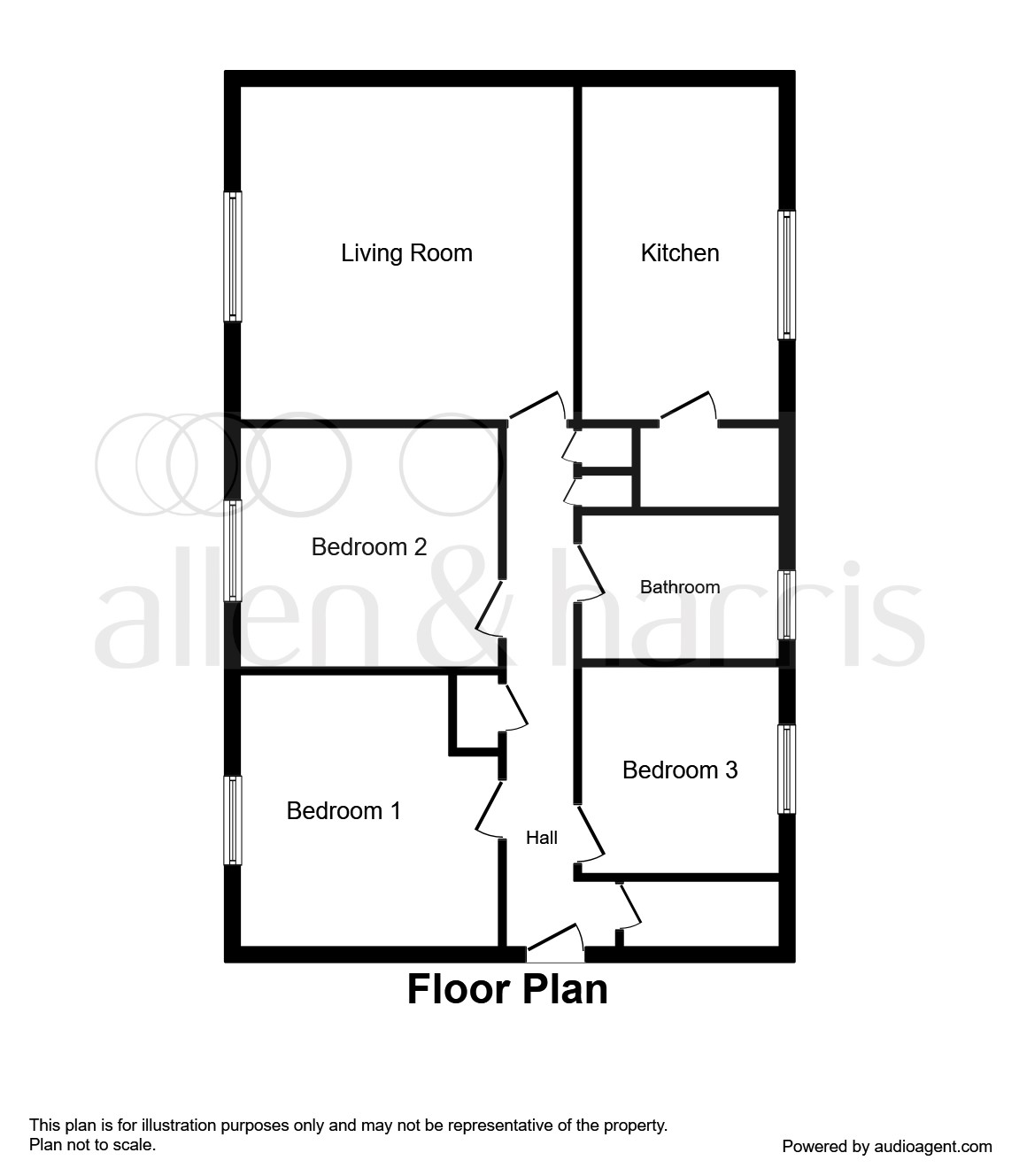 3 Bedrooms Flat for sale in Dunure Drive, Rutherglen, Glasgow G73