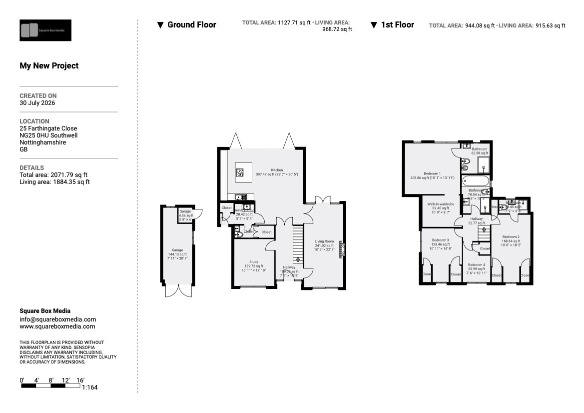 25, Farthingate Close, Southwell floorplan