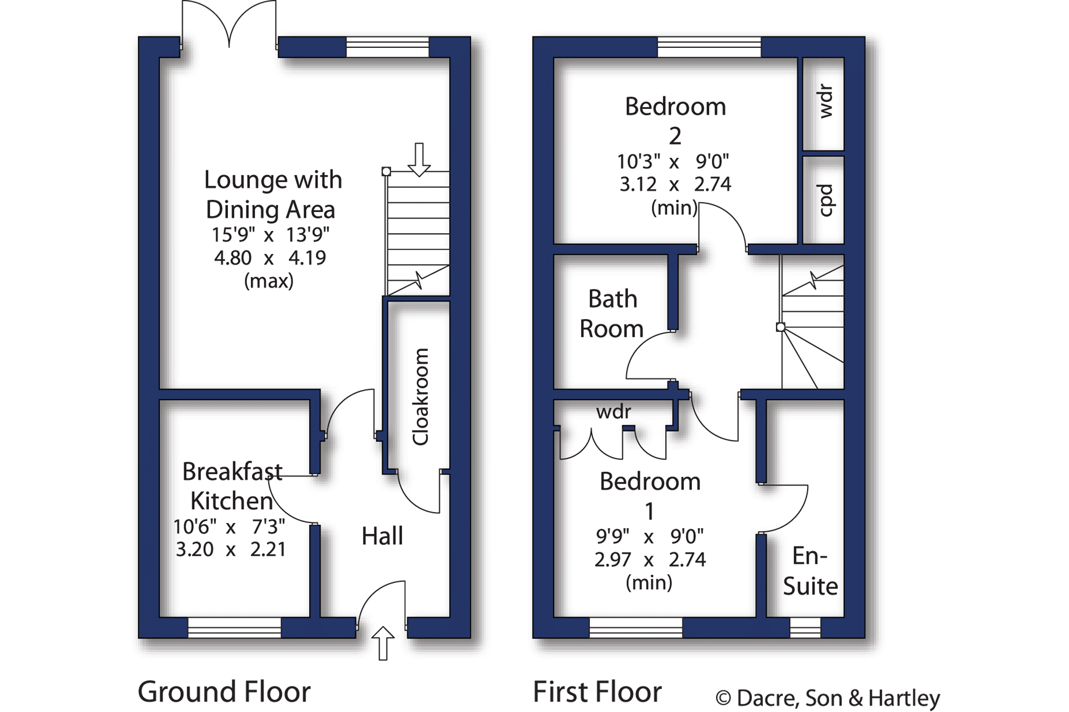 7, Knights Way, Bingley floorplan