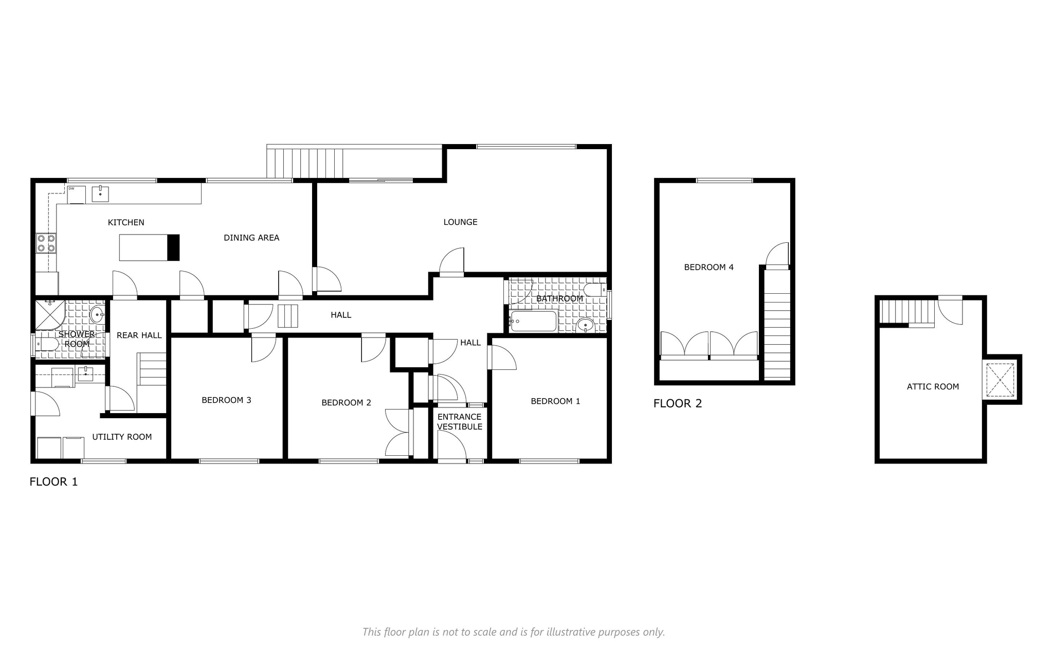 Craigvarr, 16 Causewayend Crescent, Aberchirder floorplan