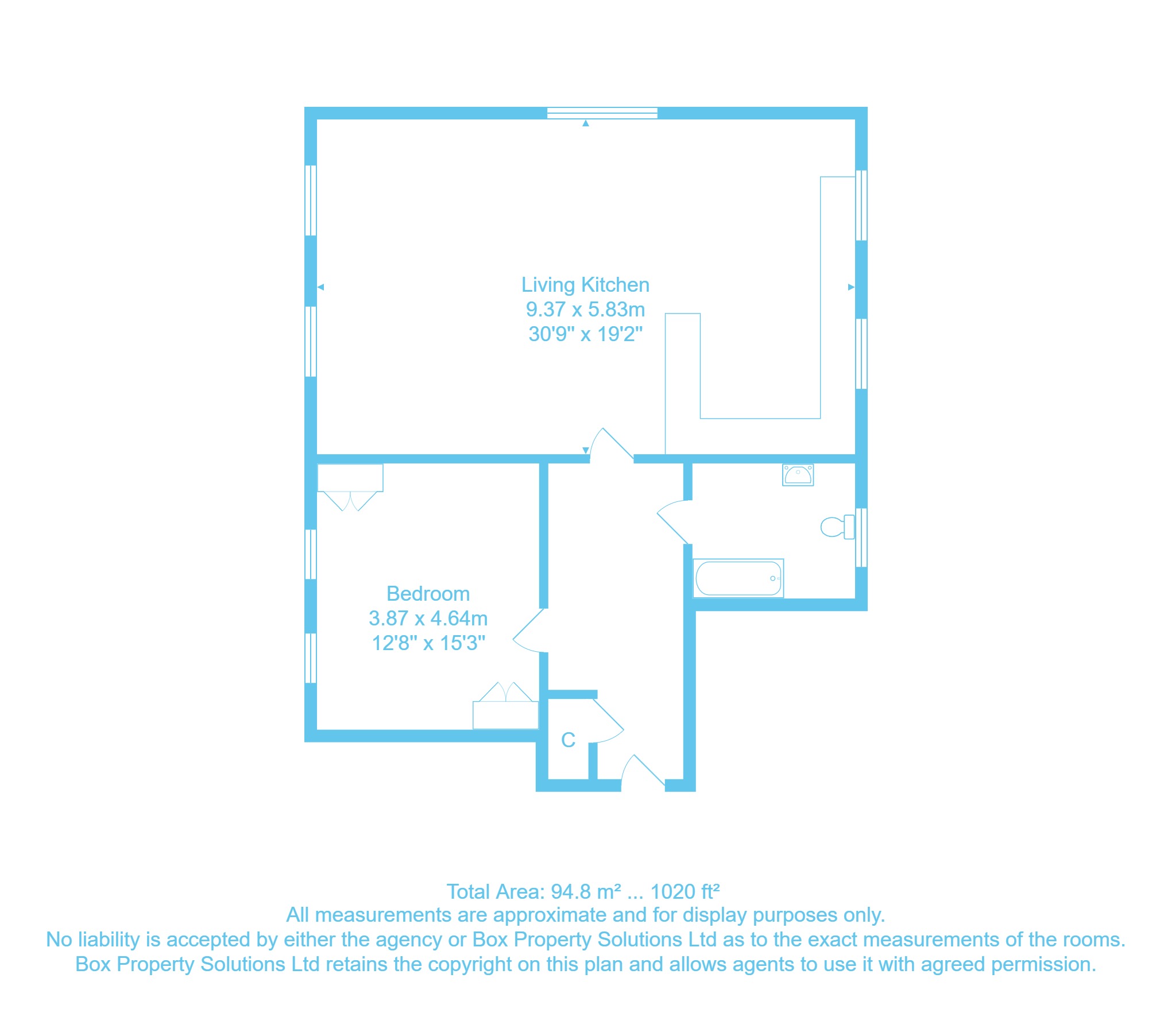 5, The Old College, Ripon floorplan