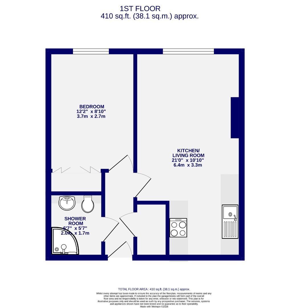 39 Homeyork House, Danesmead Close, York floorplan