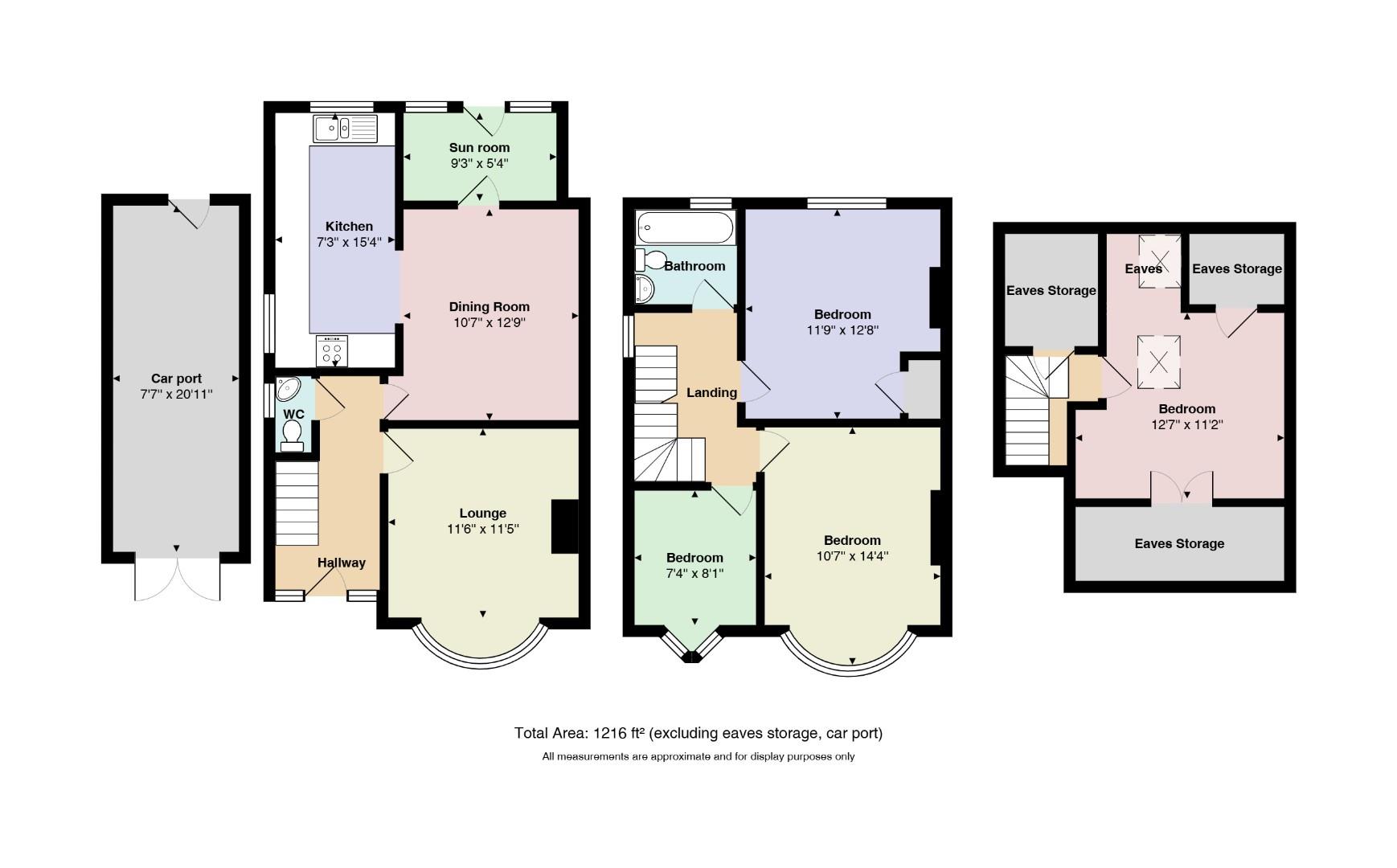 21, Hartwell Crescent, Leighton Buzzard floorplan