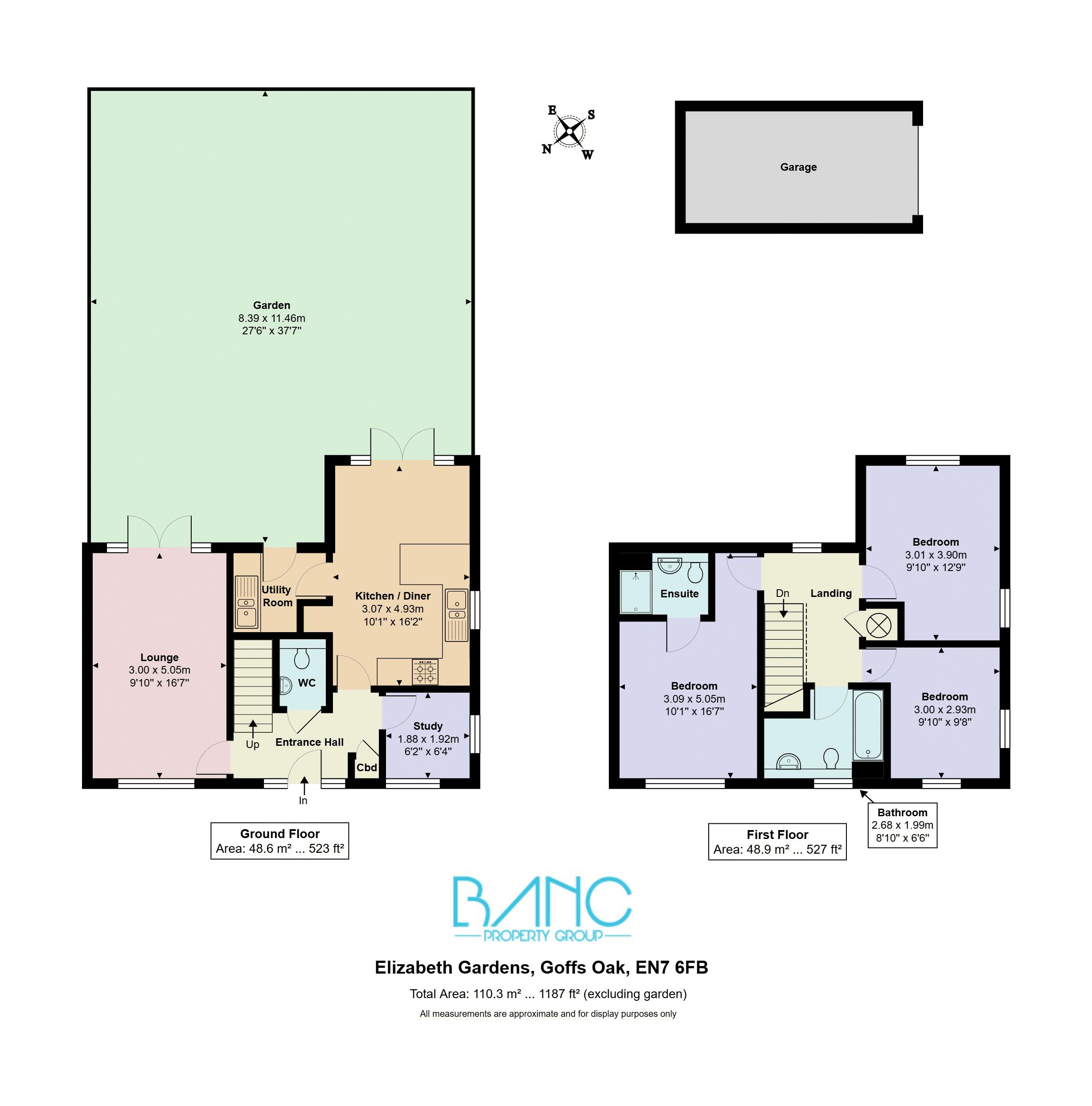 32, Elizabeth Gardens, Goffs Oak floorplan