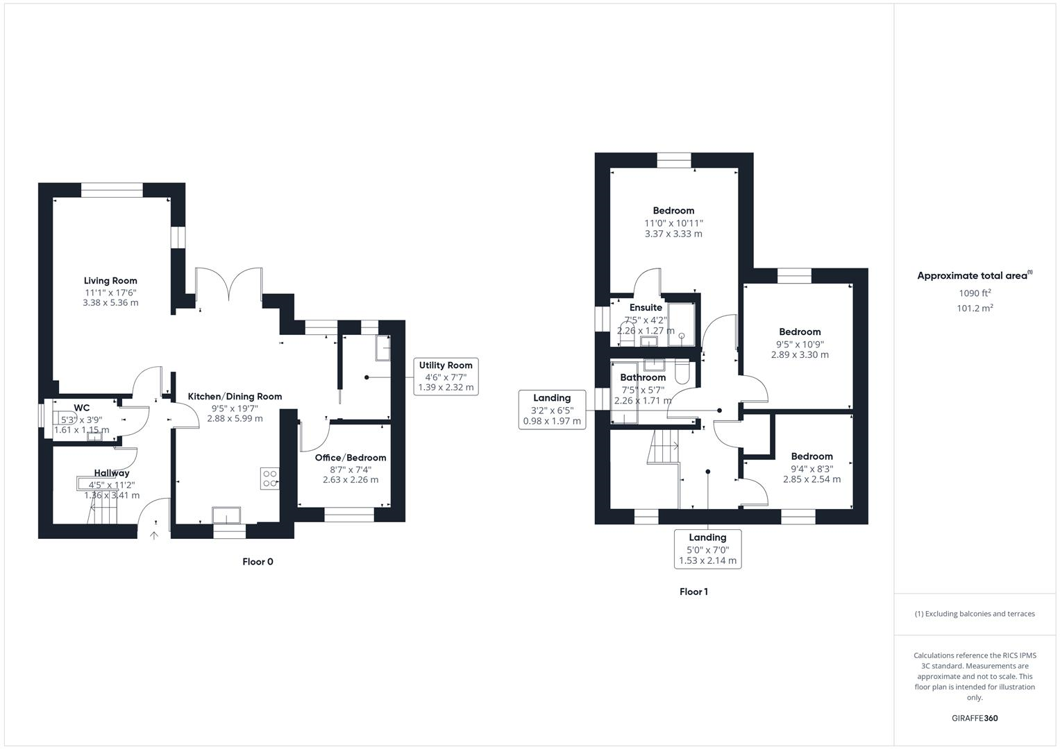 11, Chivilas Road, Camborne floorplan