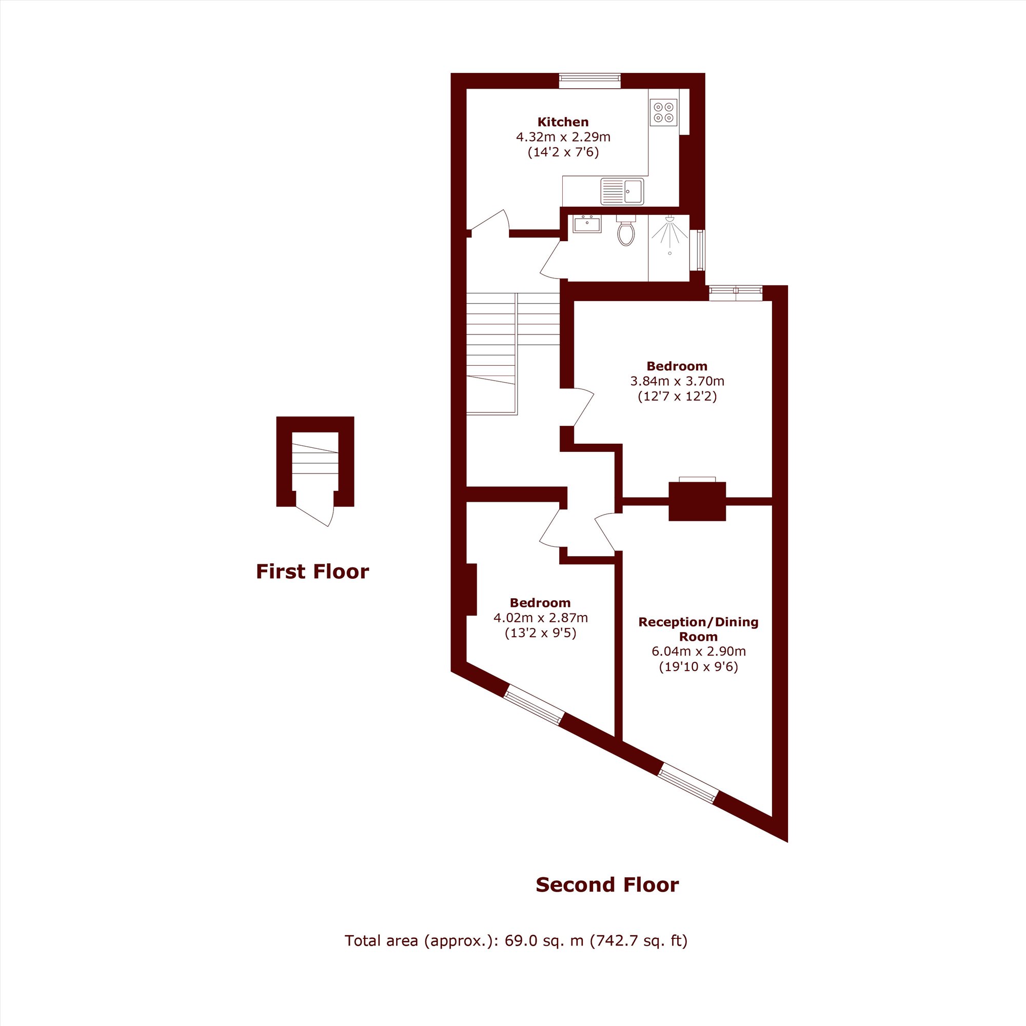 393, Durnsford Road, London floorplan
