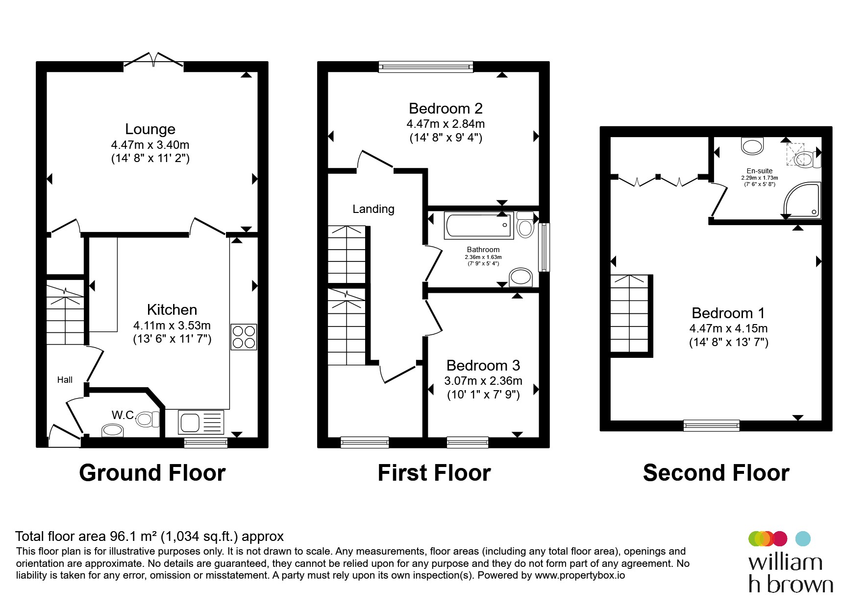 34, Leslie Road, Barnsley floorplan