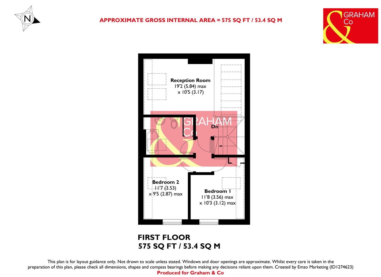 Chapel lodge, Andover floorplan