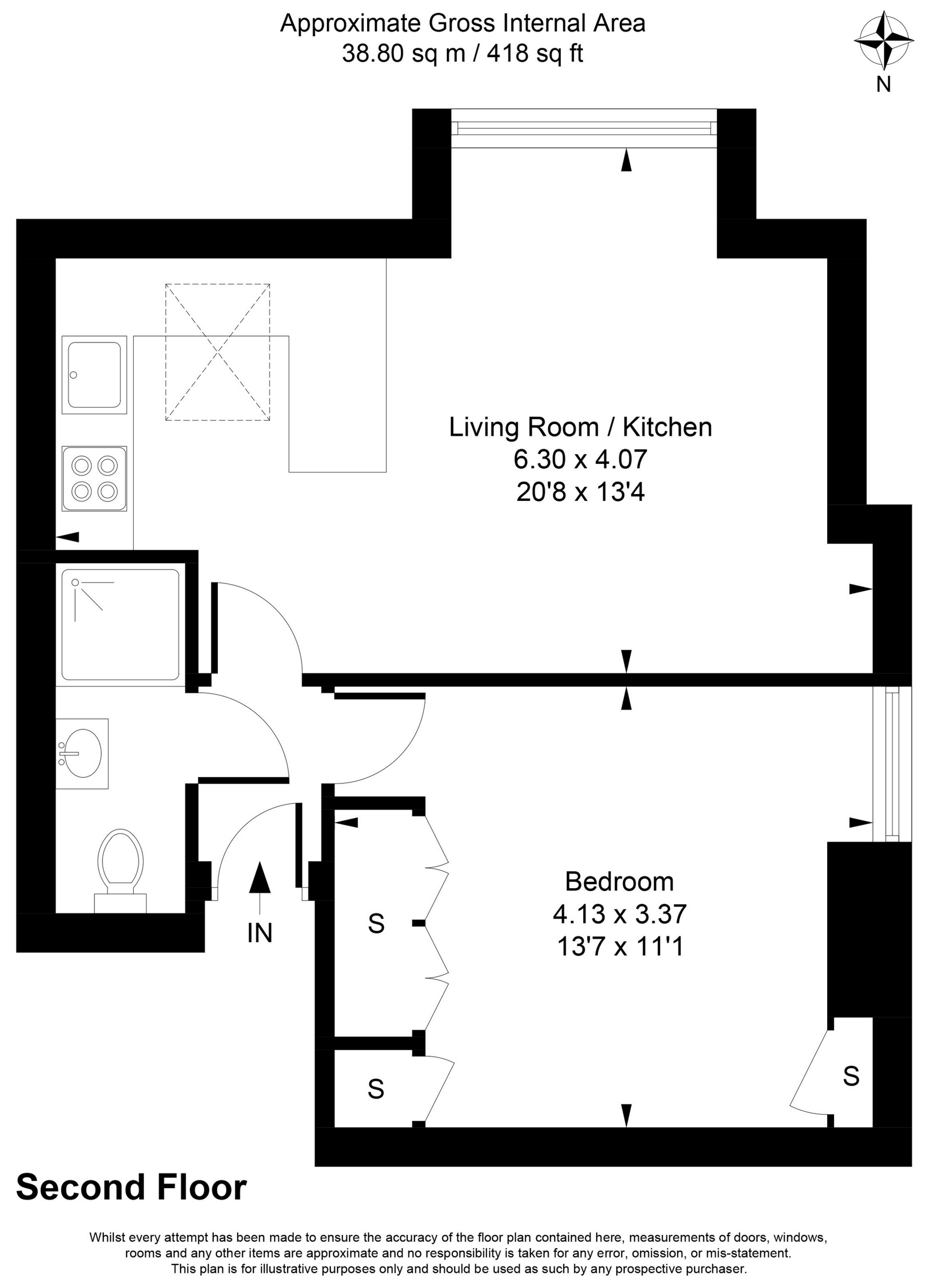 Sunnyside Road, Ealing floorplan