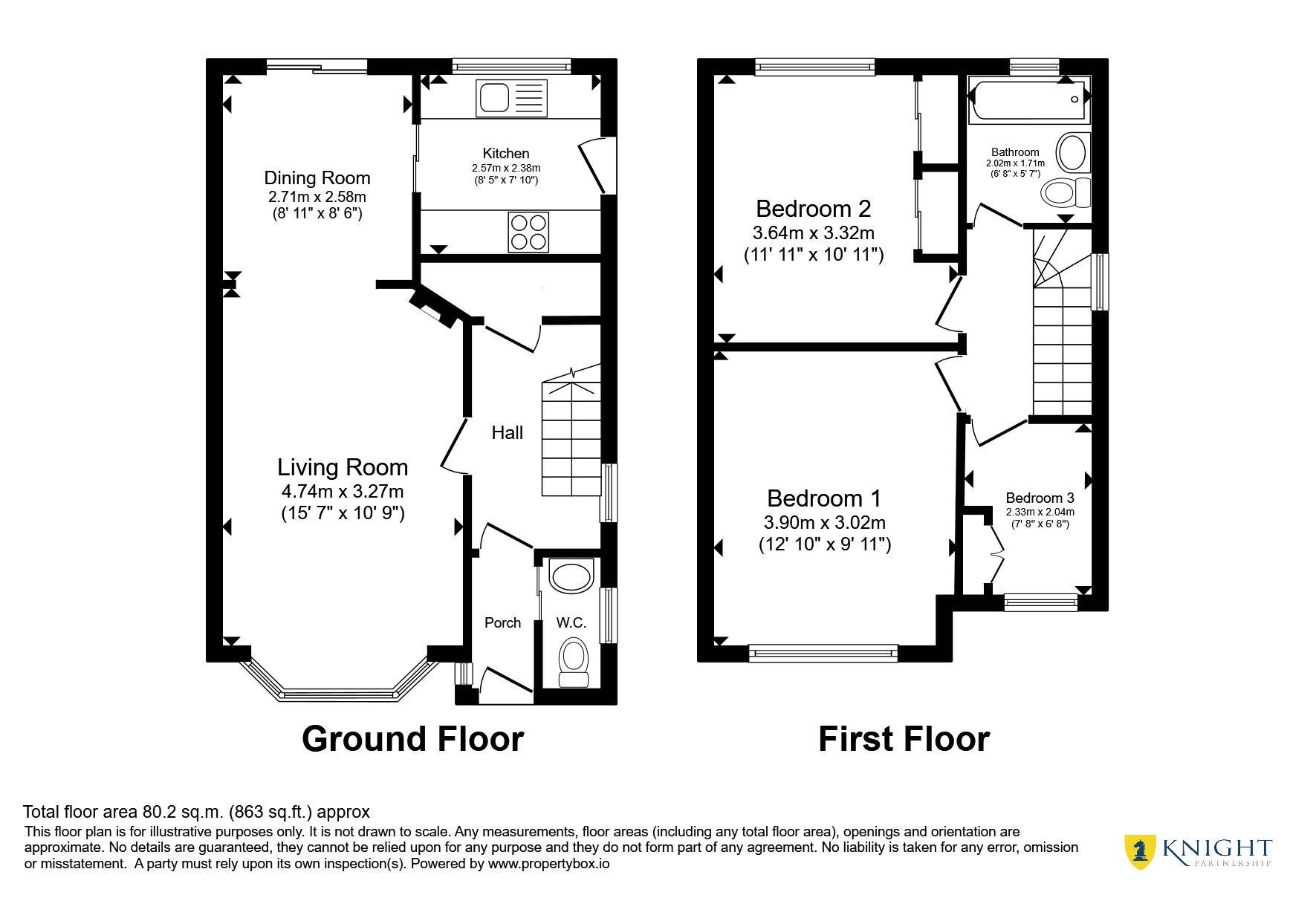 42, Sutherland Way, Stamford floorplan