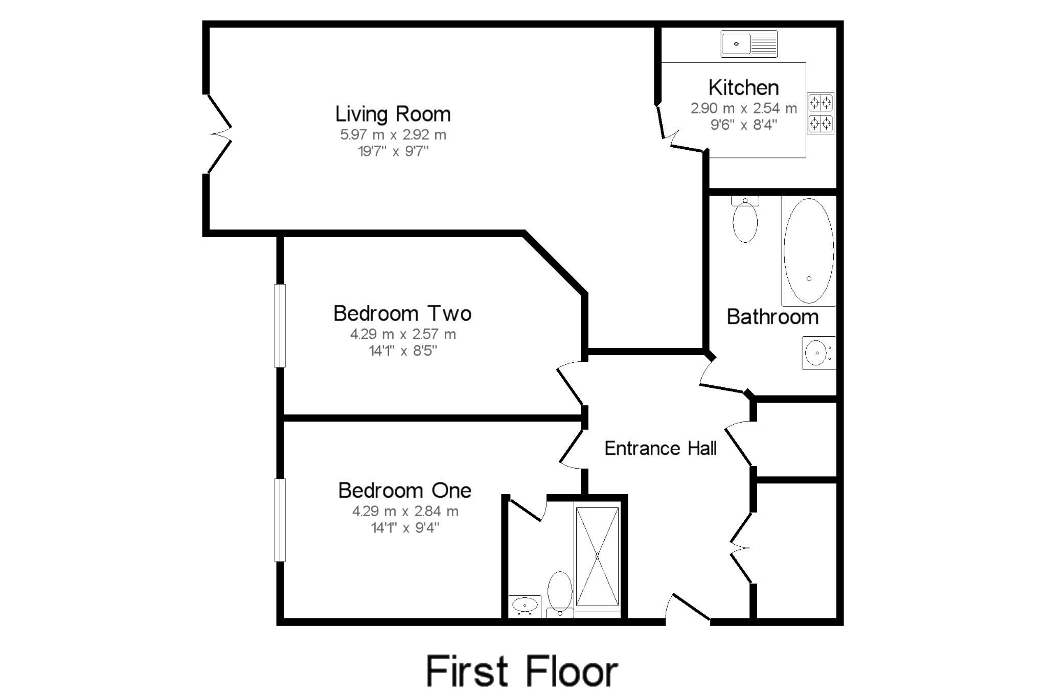 2 Bedrooms Flat for sale in Camberley, Surrey GU15