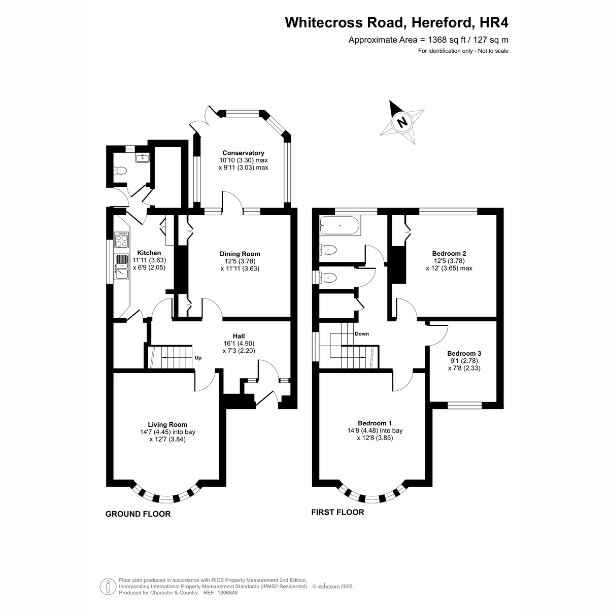 50, Whitecross Road, Hereford floorplan