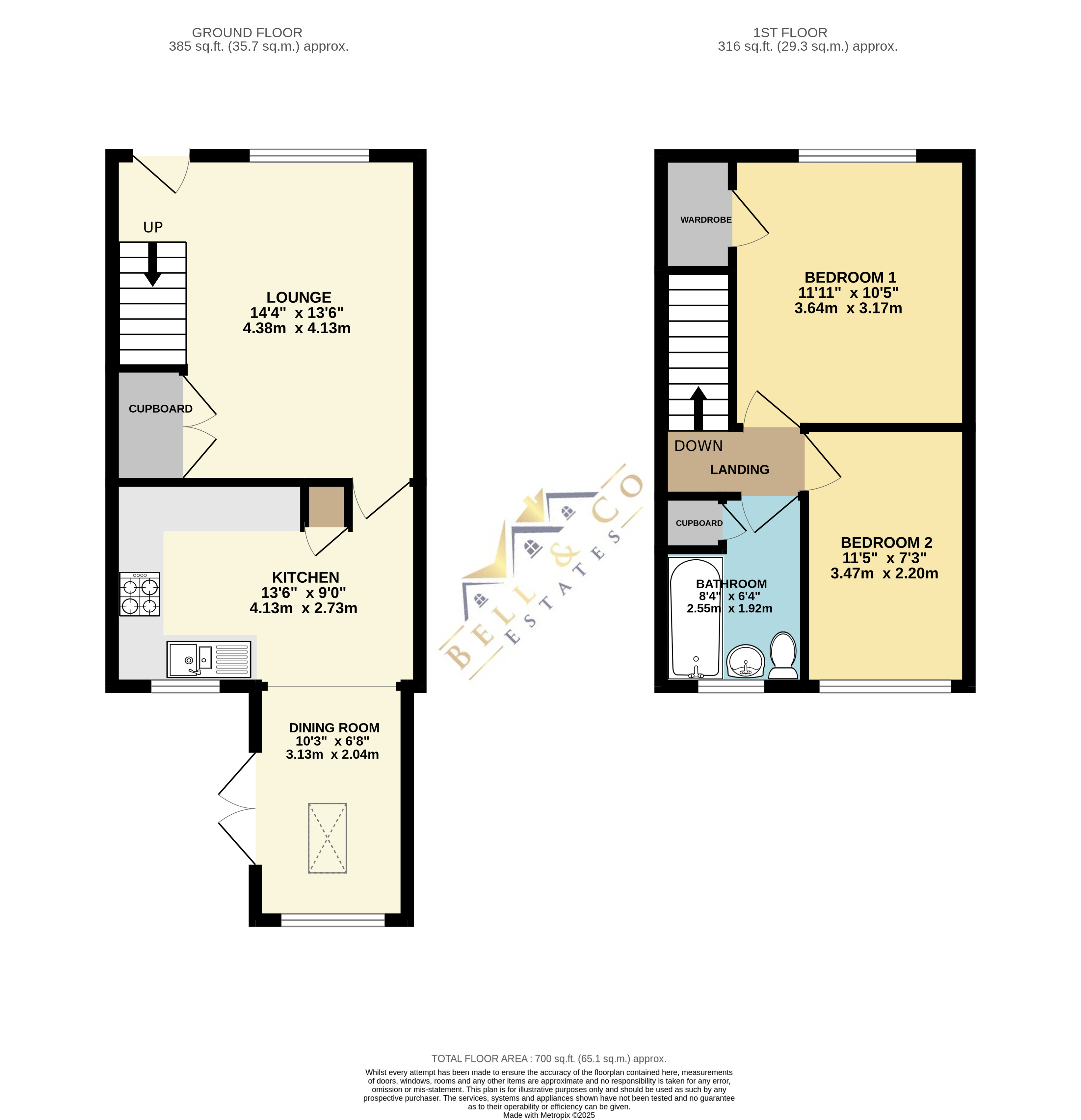 19, Rookery Close, Sheffield floorplan
