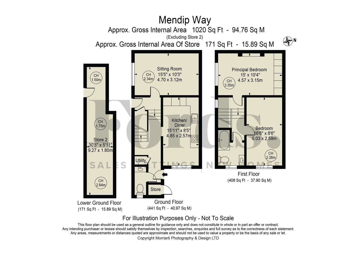 38, Mendip Way, High Wycombe floorplan