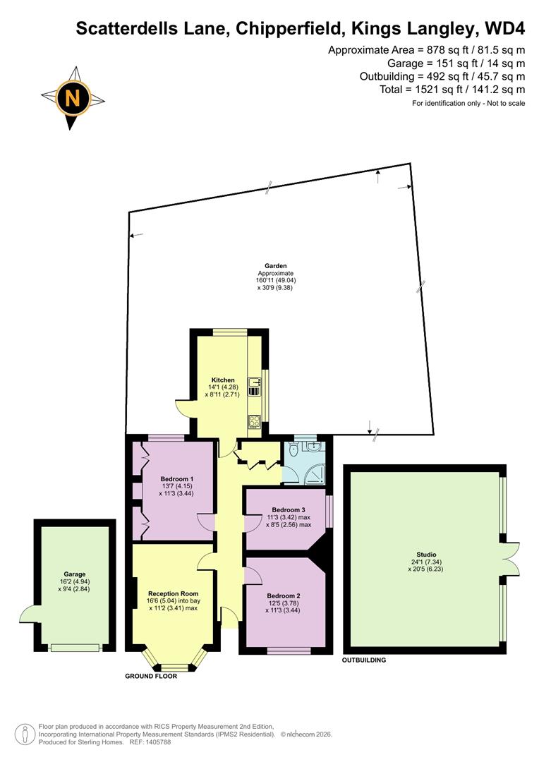 54, Scatterdells Lane, Kings Langley floorplan