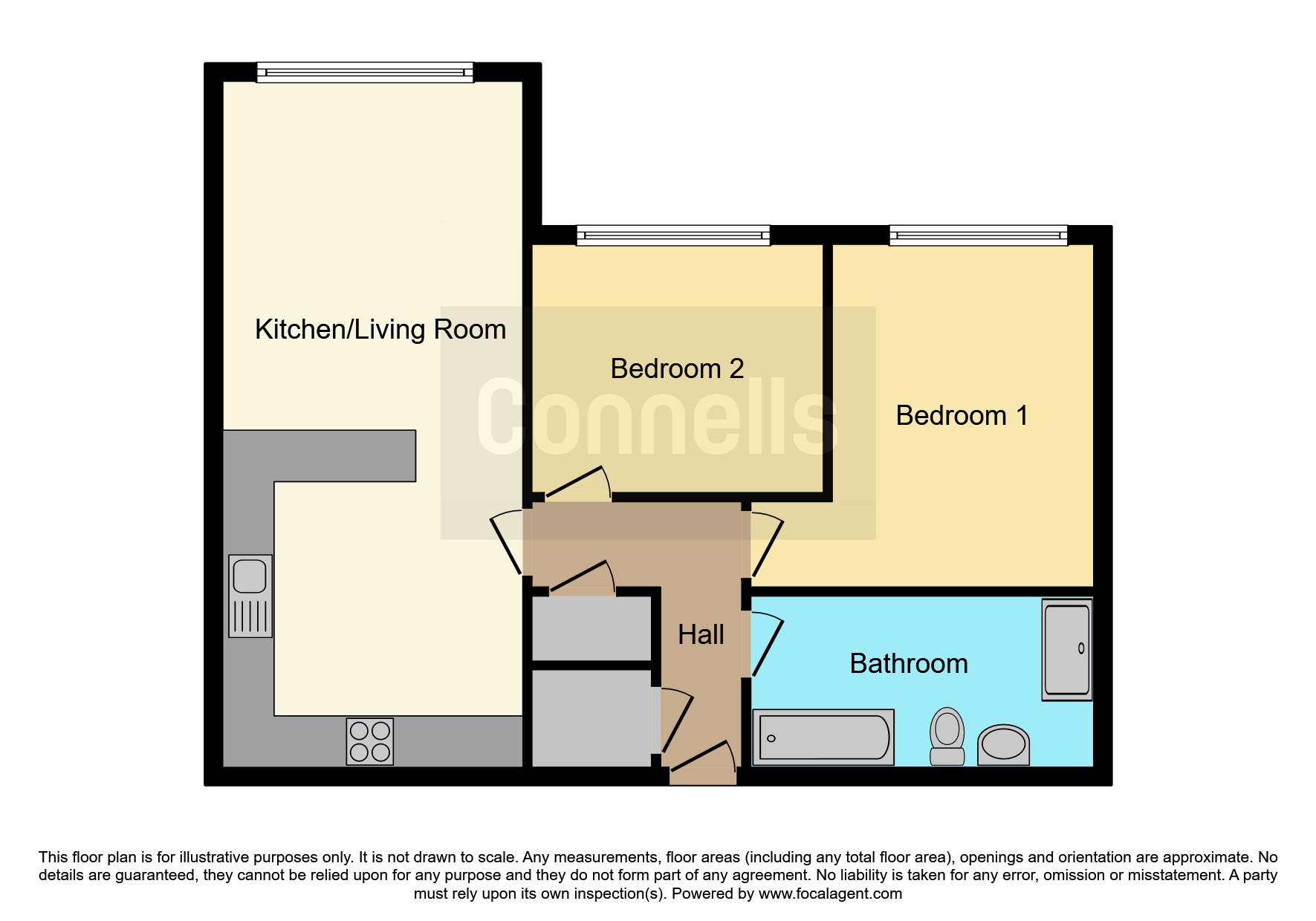 Apartment 32, 29, Longleat Avenue, Birmingham floorplan