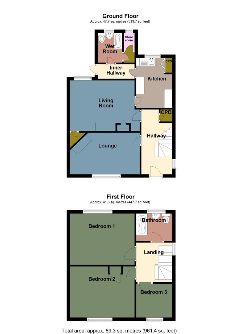 17, Maesgwyn, Port Talbot floorplan