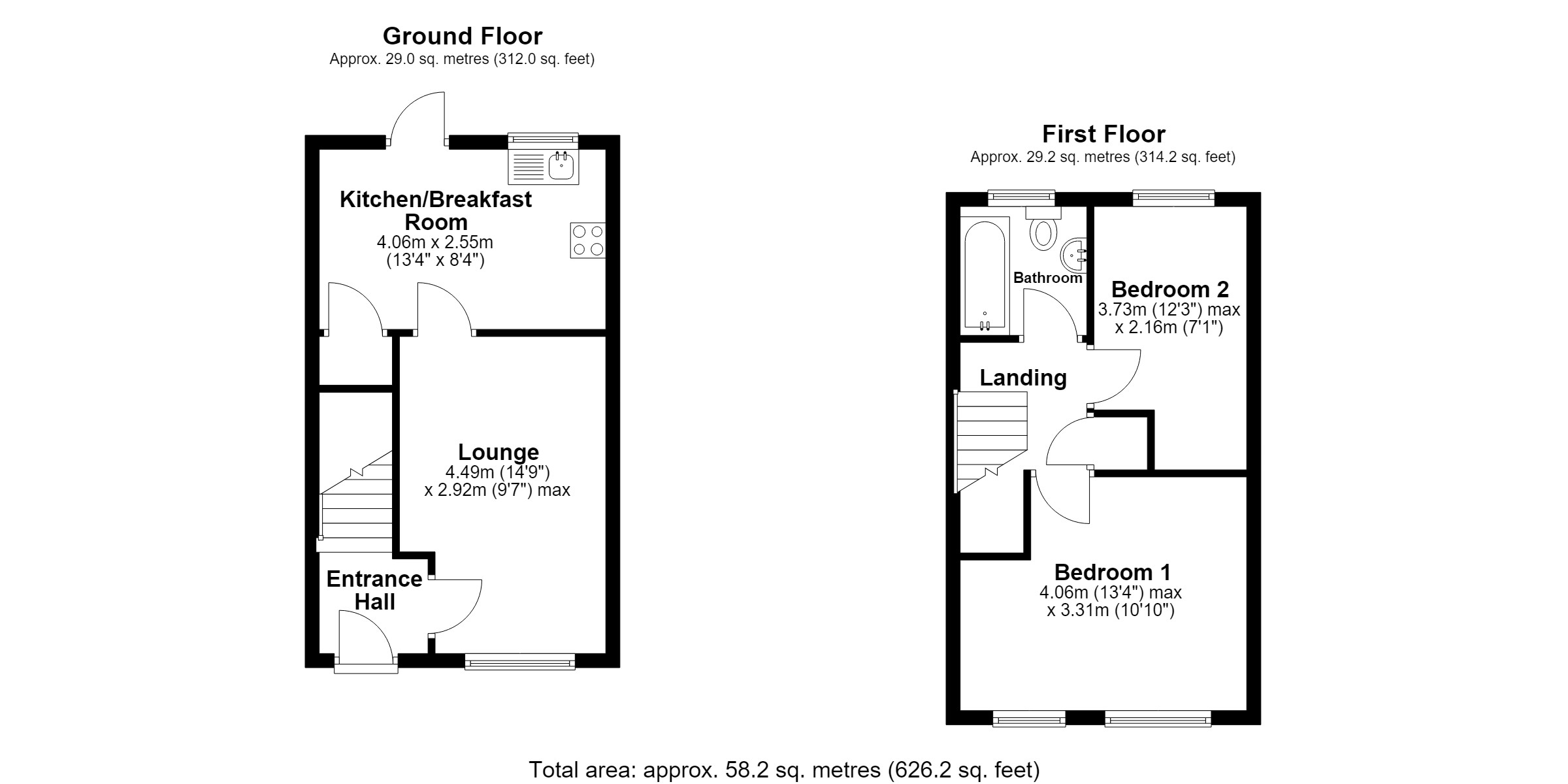 60, Oak Eggar Chase, Ipswich floorplan