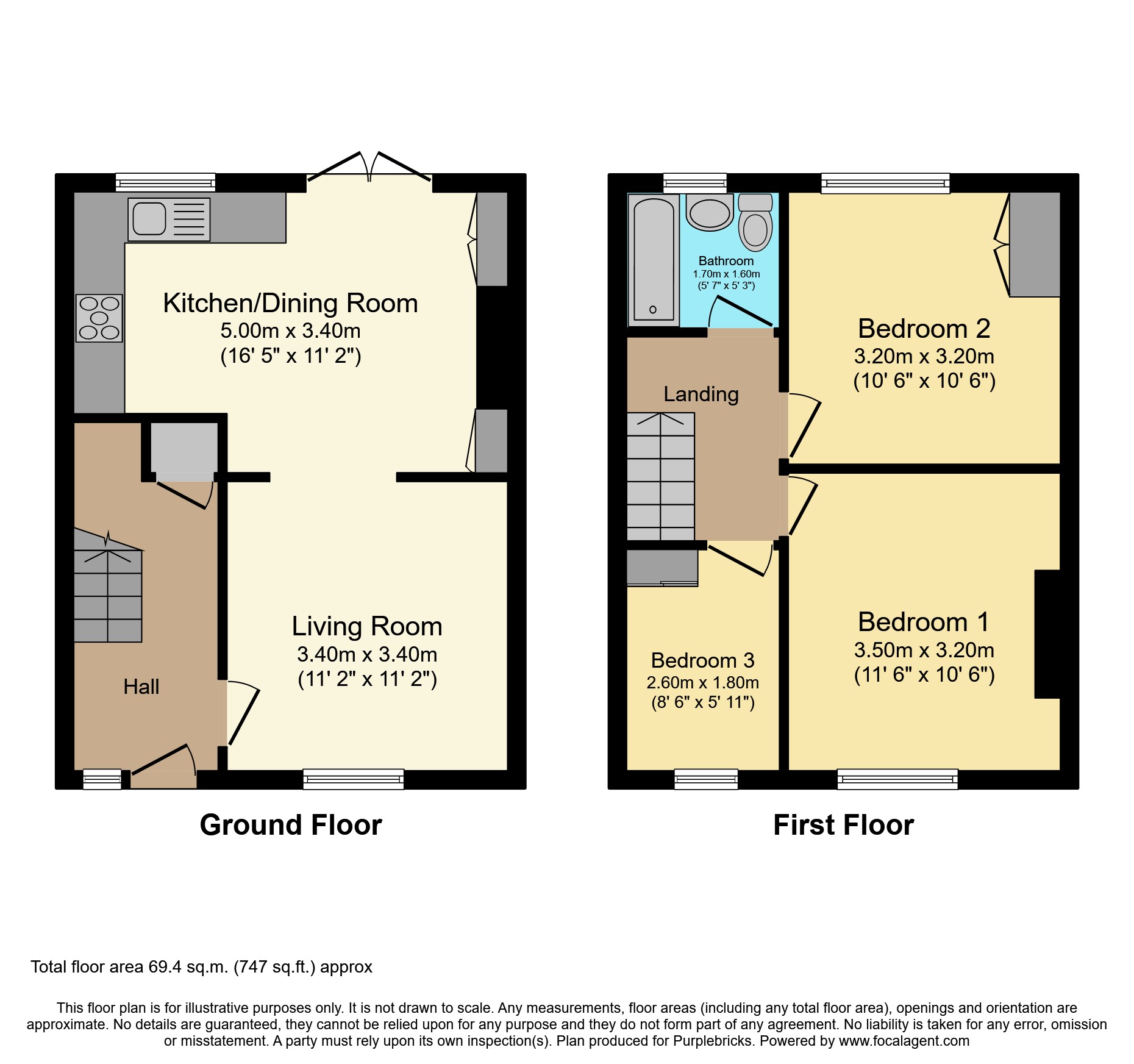 3 bed terraced house for sale in Tyersal Terrace, Bradford BD4 64956335 Zoopla