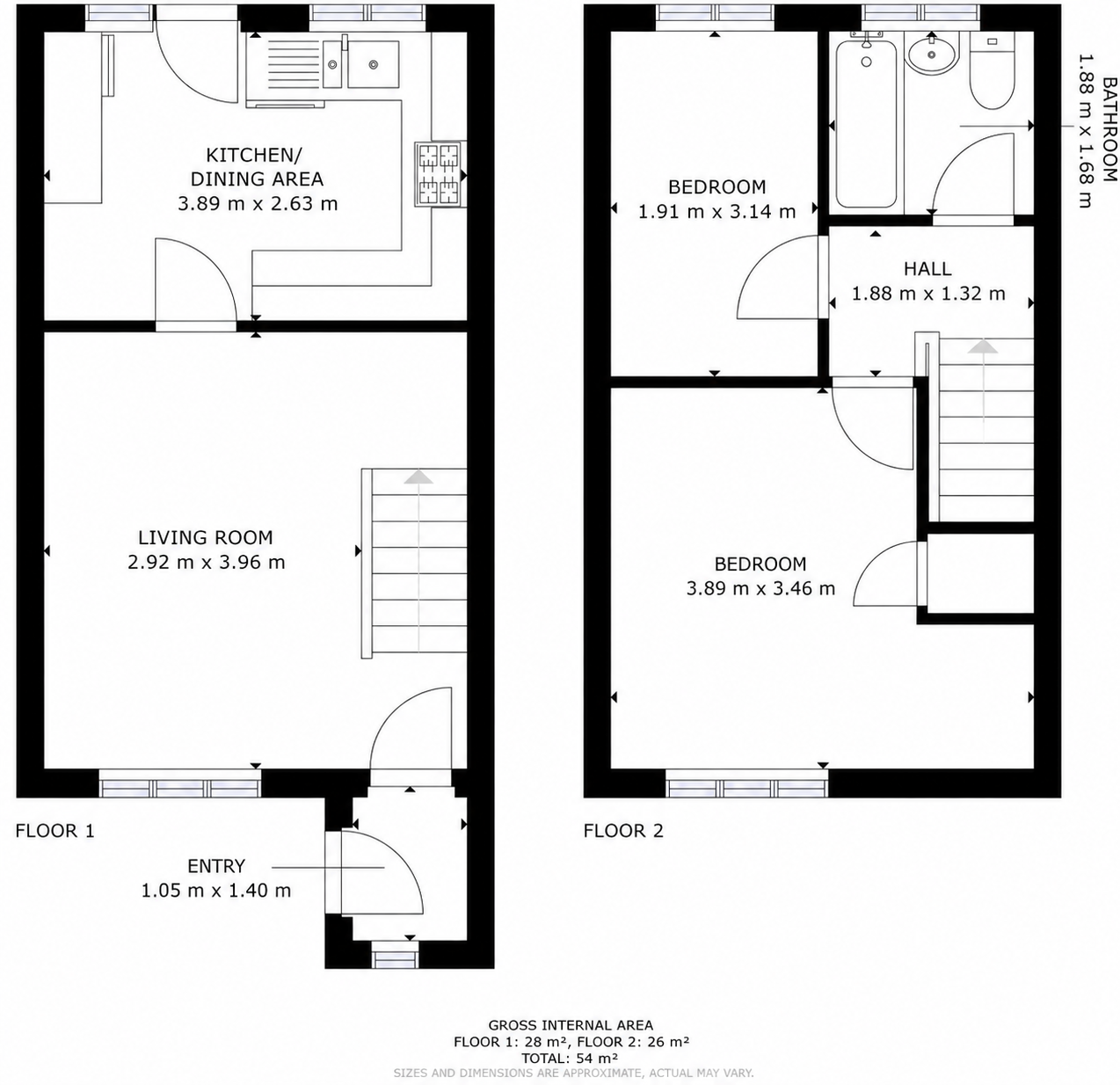 11, Park Mews, Birmingham floorplan