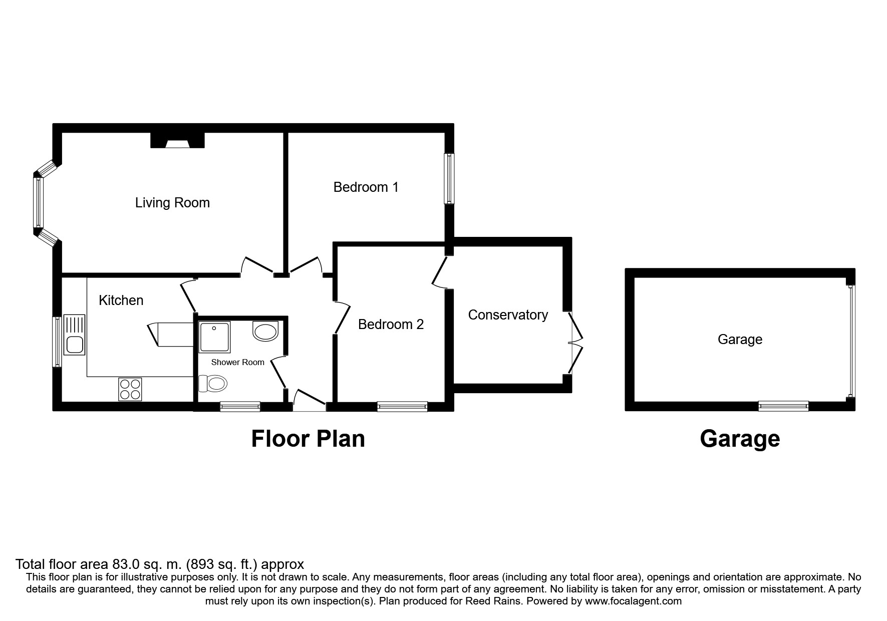 Rutland Road, Westwood, Nottingham, Nottinghamshire NG16, 2 bedroom