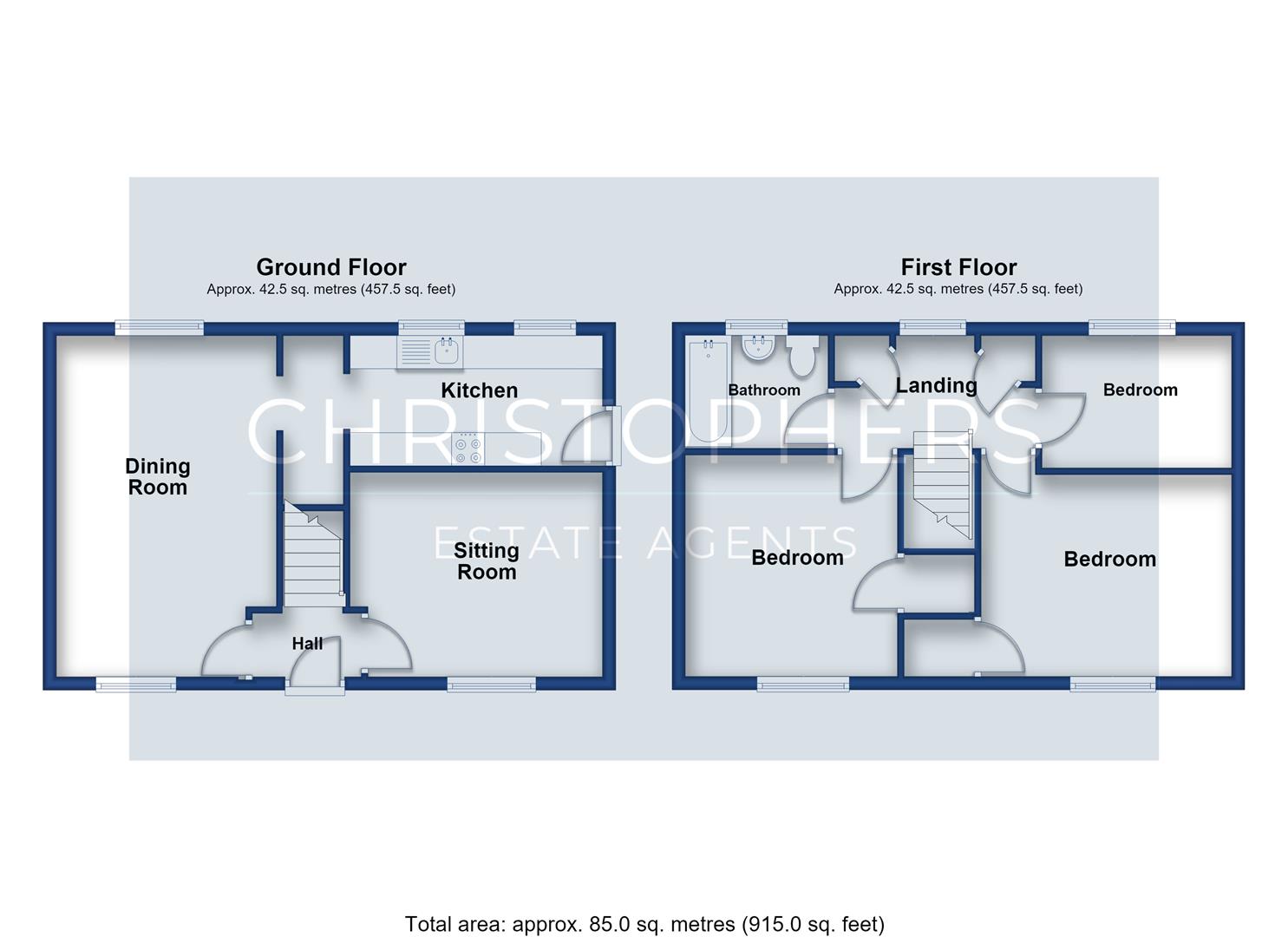 4, Minster Terrace, Manaccan floorplan