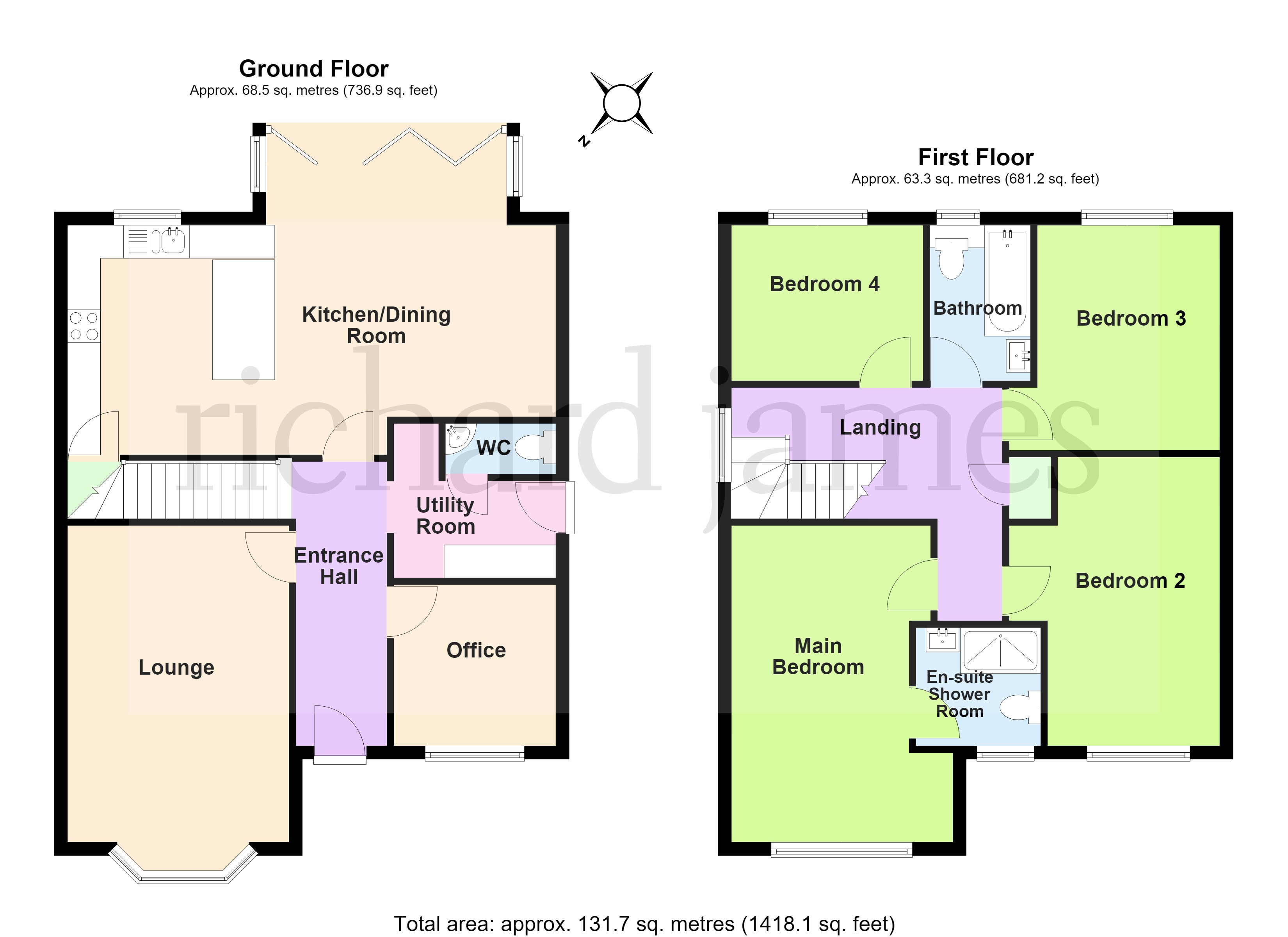 17, Blackcurrant Grove, Rushden floorplan