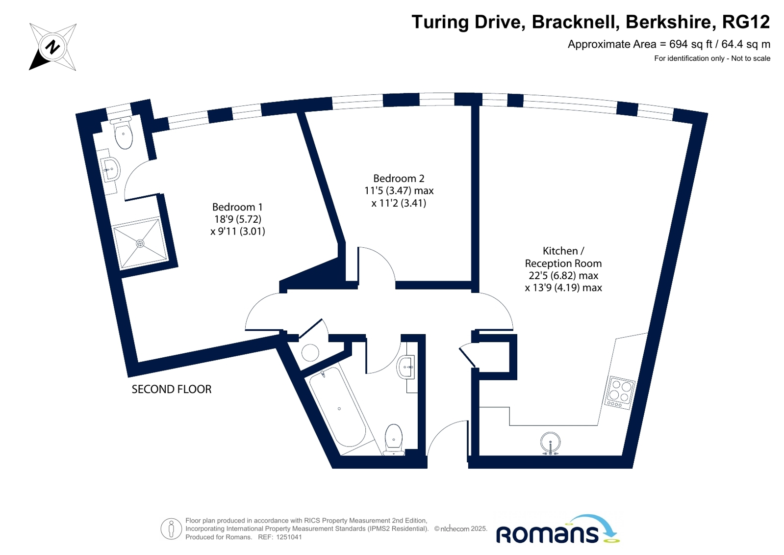 63, Turing Drive, Berkshire floorplan