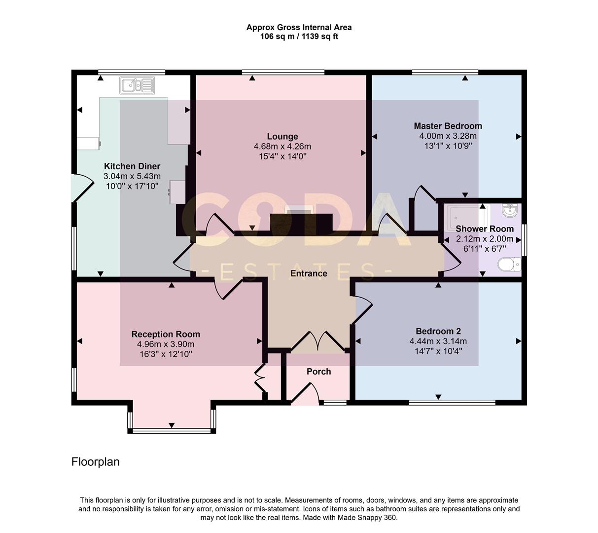 11, Glasgow Road, Glasgow floorplan