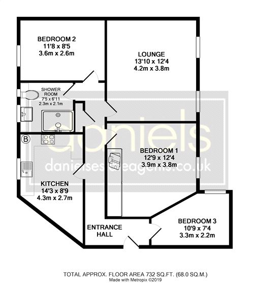 3 Bedrooms Flat for sale in Empire Parade, Empire Way, Wembley HA9