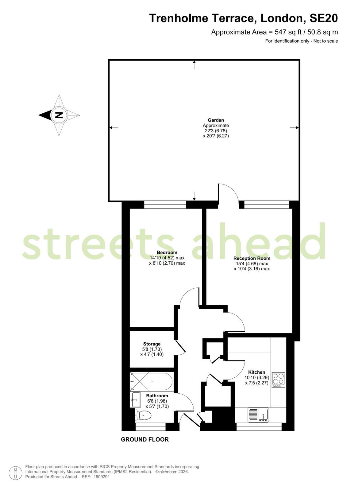 11, Trenholme Terrace, London floorplan