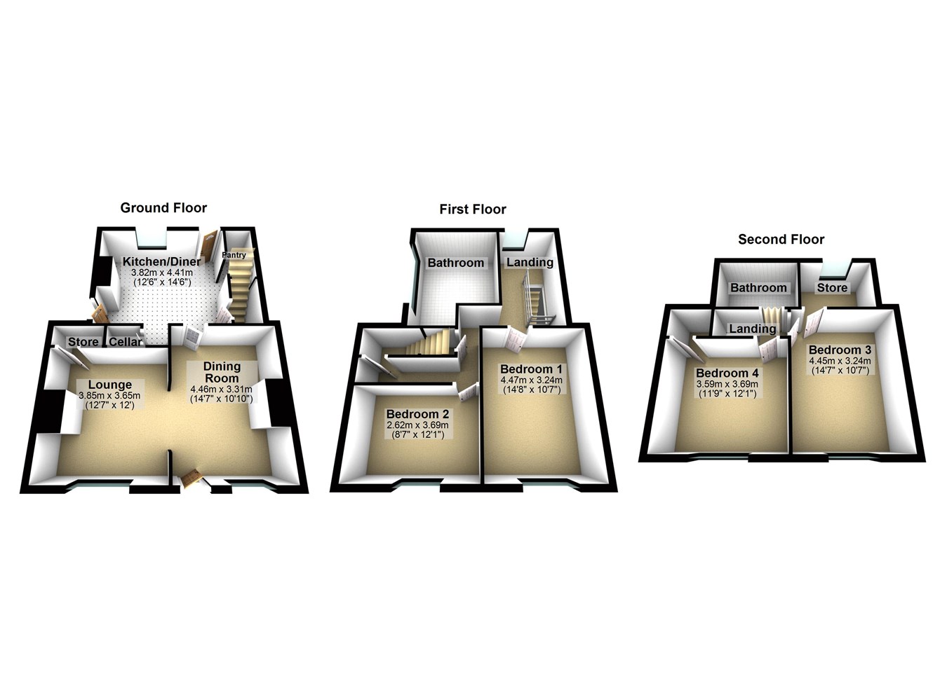 4 Bedrooms Cottage for sale in South Lane, Holmfirth HD9