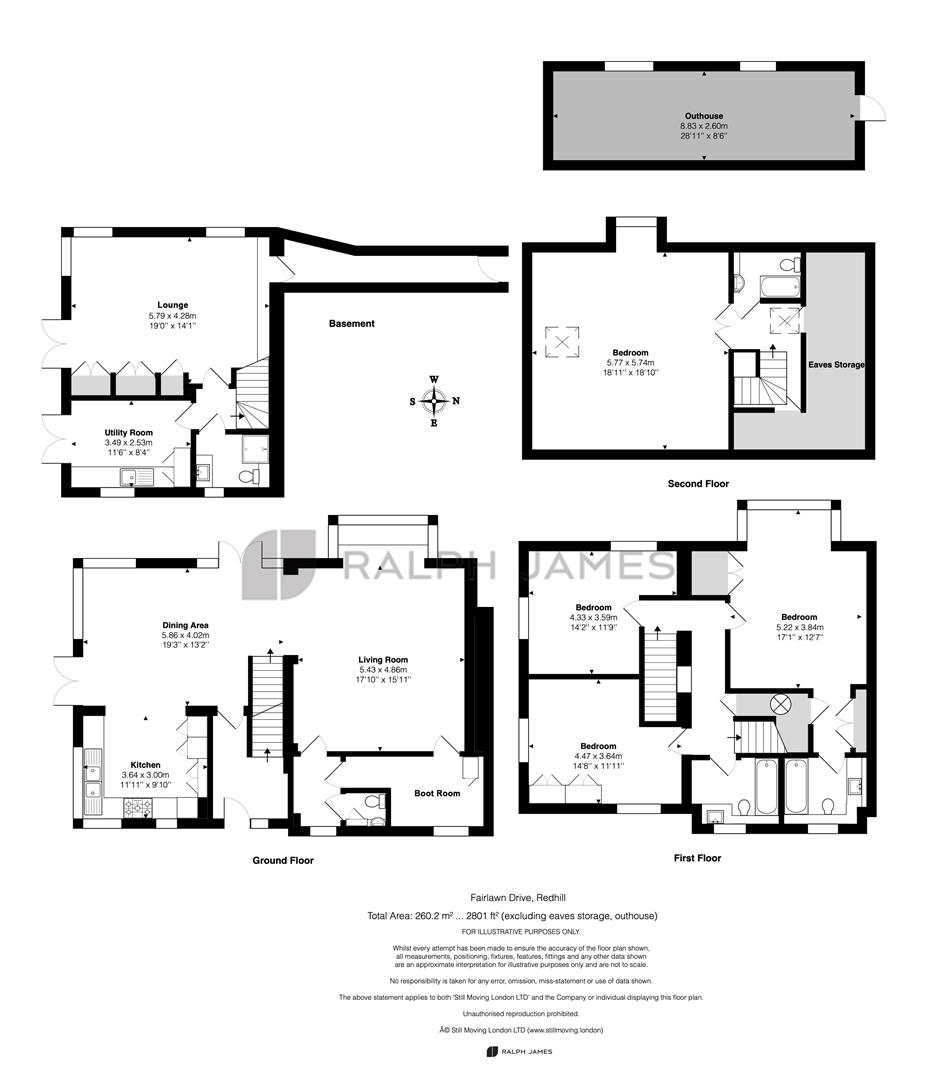 Fairlawn Drive, Redhill RH1, 4 bedroom end terrace house for sale