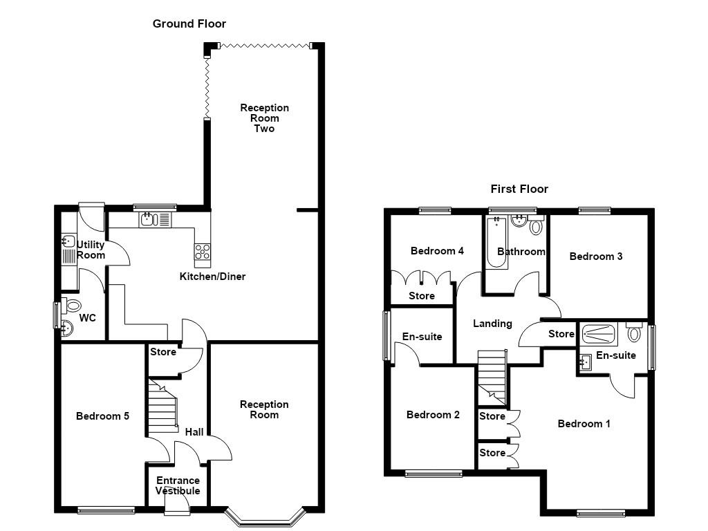 4, Millbrook Close, Accrington floorplan