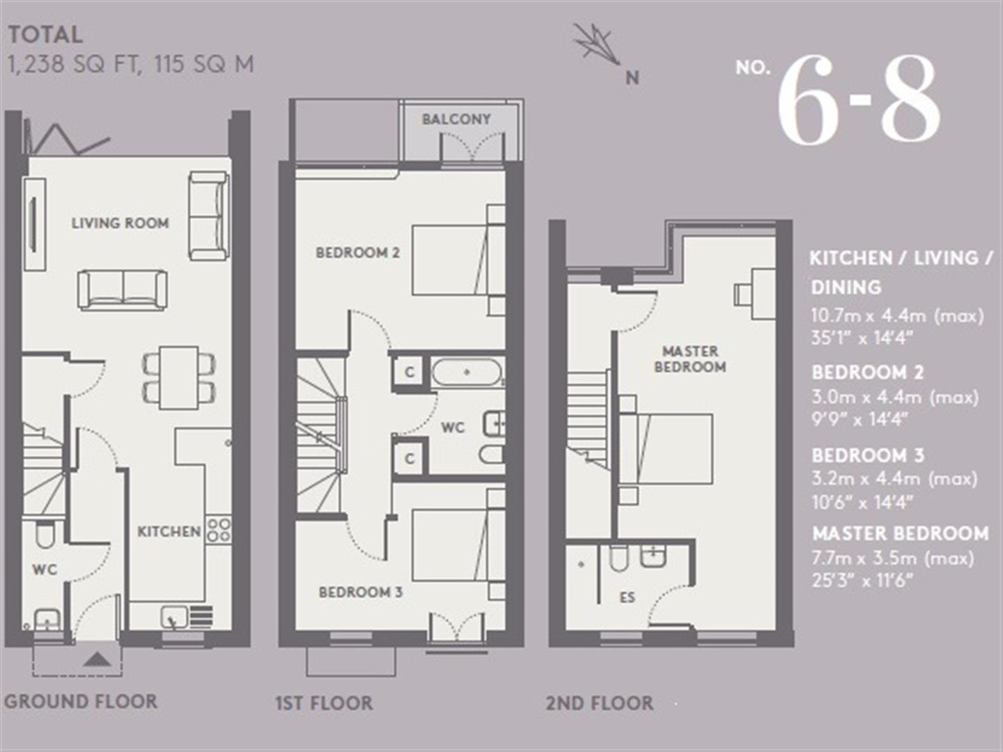 3 Bedrooms Town house for sale in Cheam Common Road, Old Malden, Worcester Park KT4