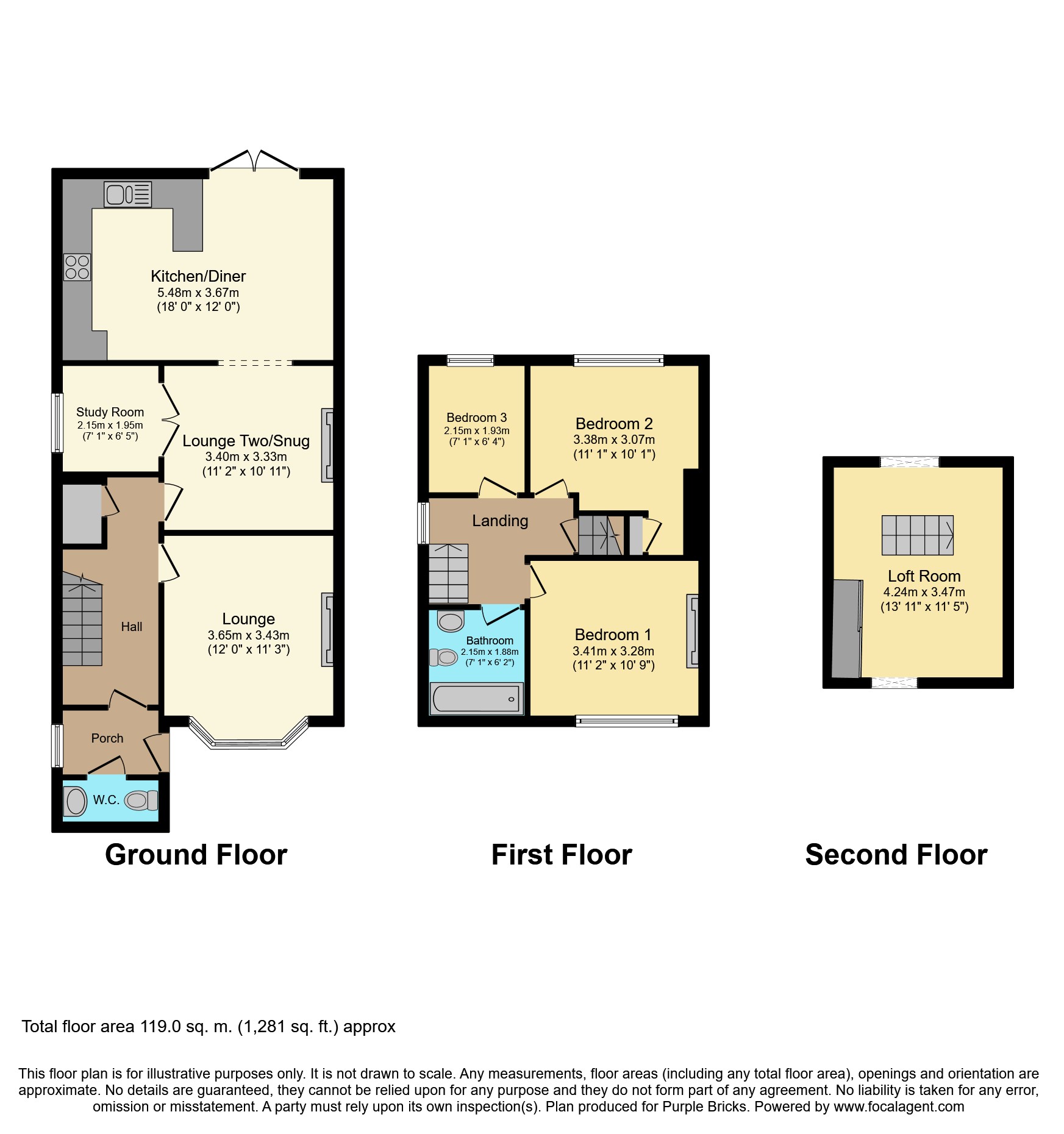 4 Bedrooms Semi-detached house for sale in Chiltern Road, Baldock SG7