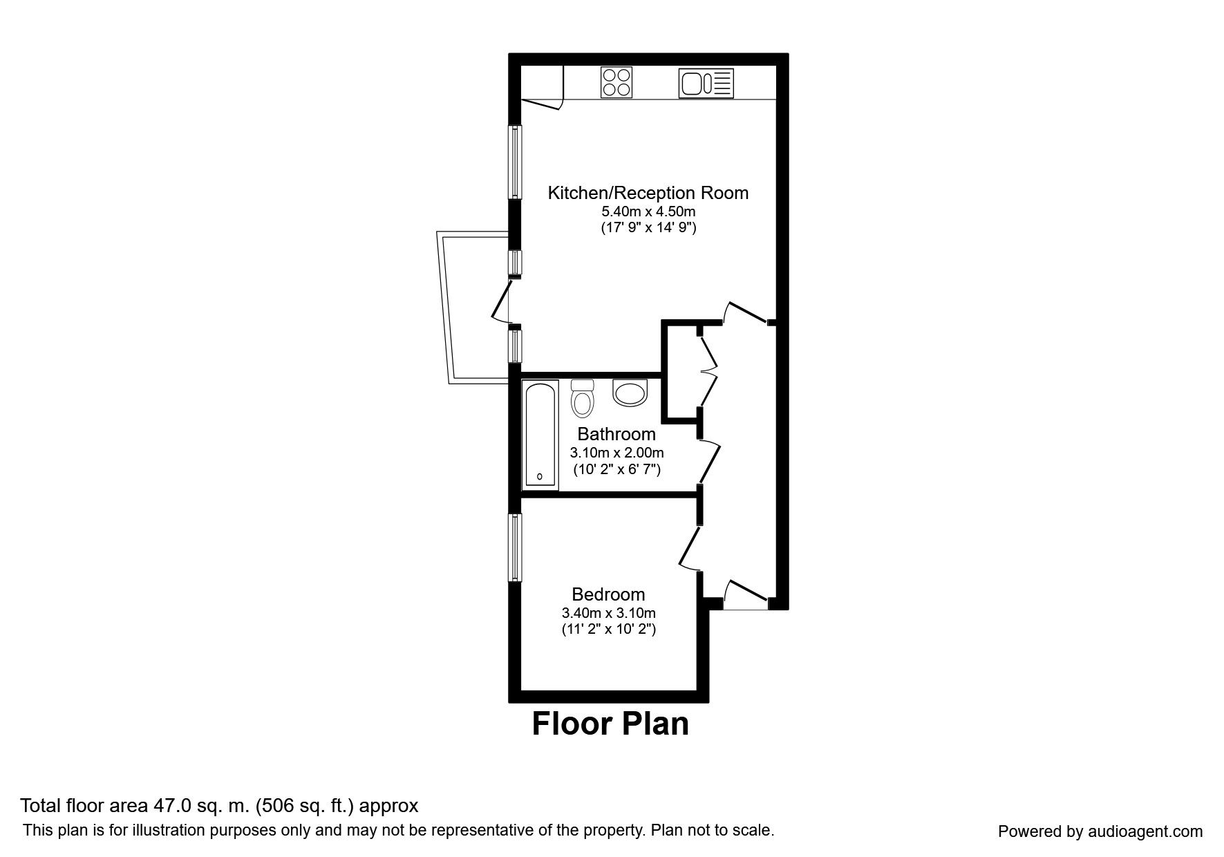 1 Bedrooms Flat for sale in Bramwell Way, London E16