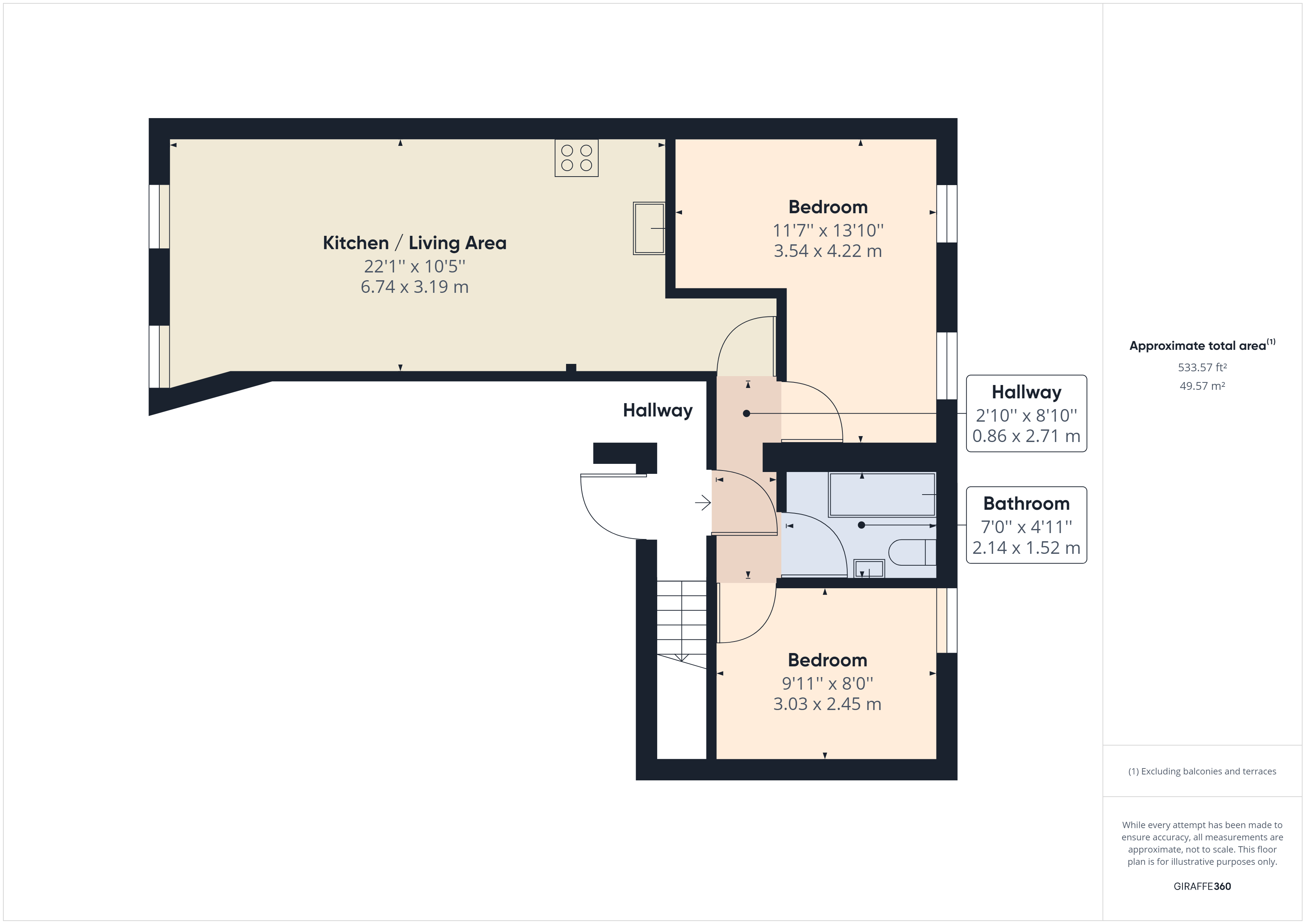 Flat 2, 169 Kensington, Liverpool floorplan