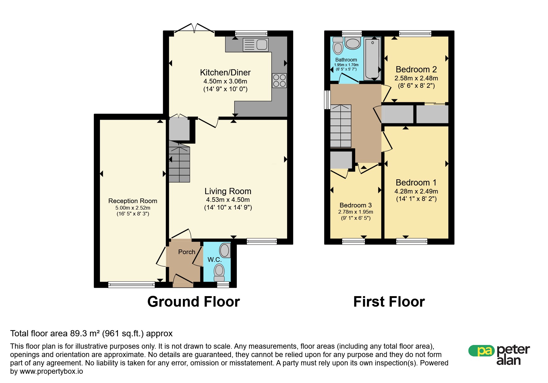 4, Fern Drive, Barry floorplan