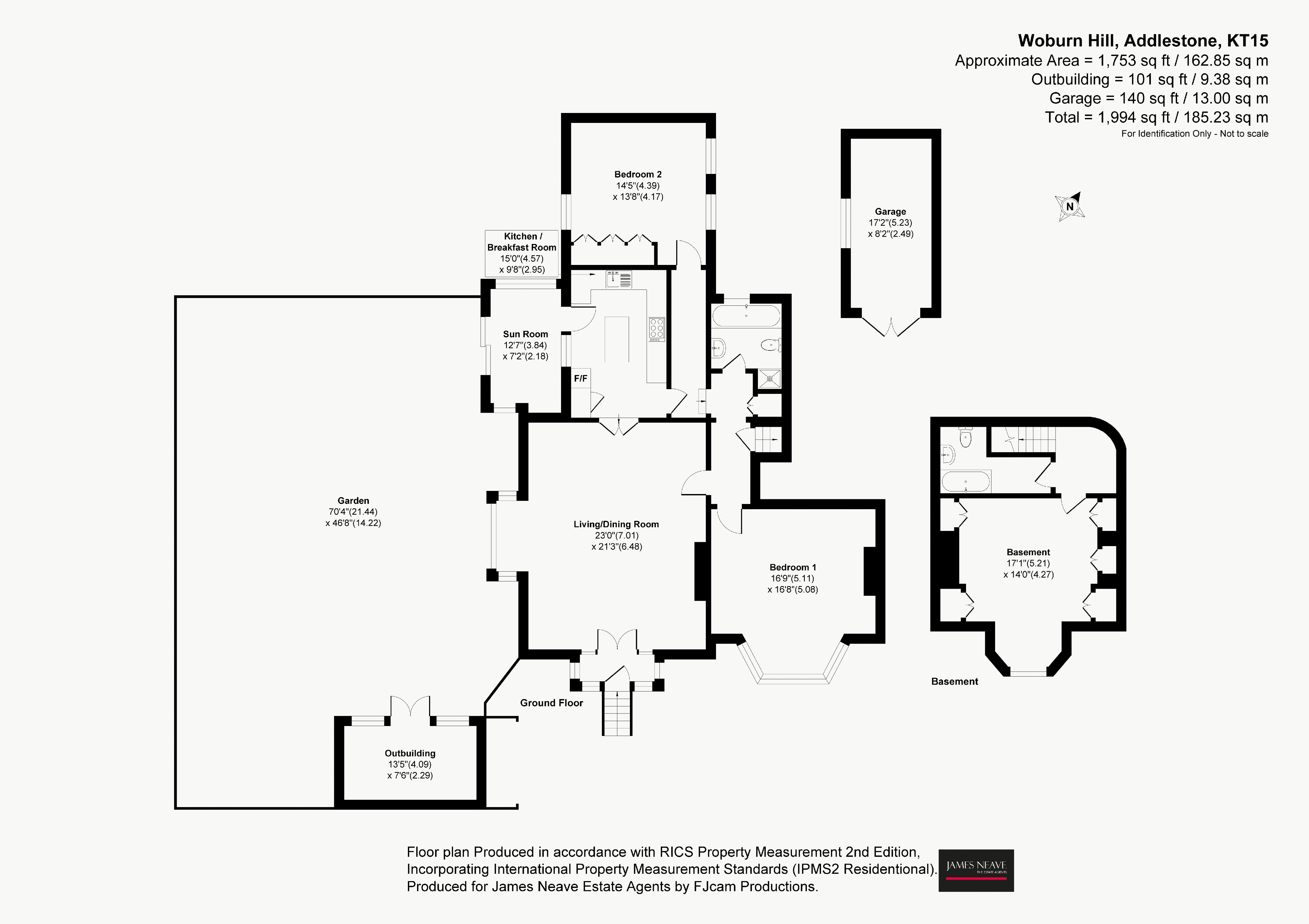 Talma, Woburn Hill, Addlestone floorplan