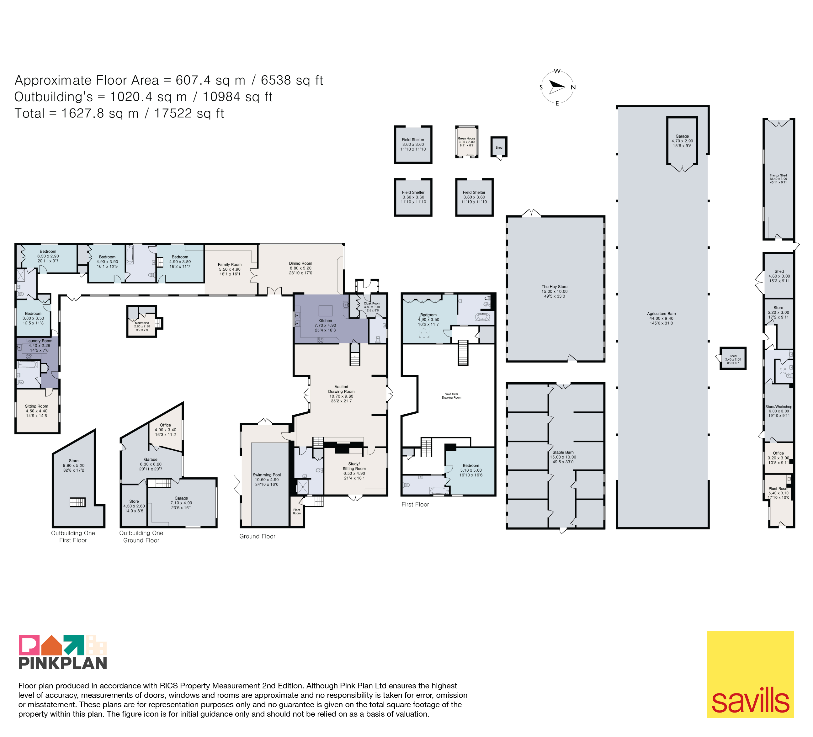 The Barn,, Downs Road, Chichester floorplan