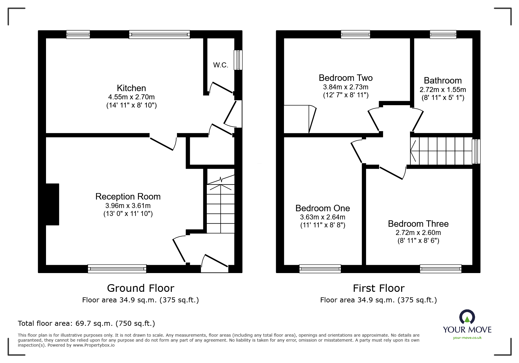 127, Henderson Road, Cumbria floorplan