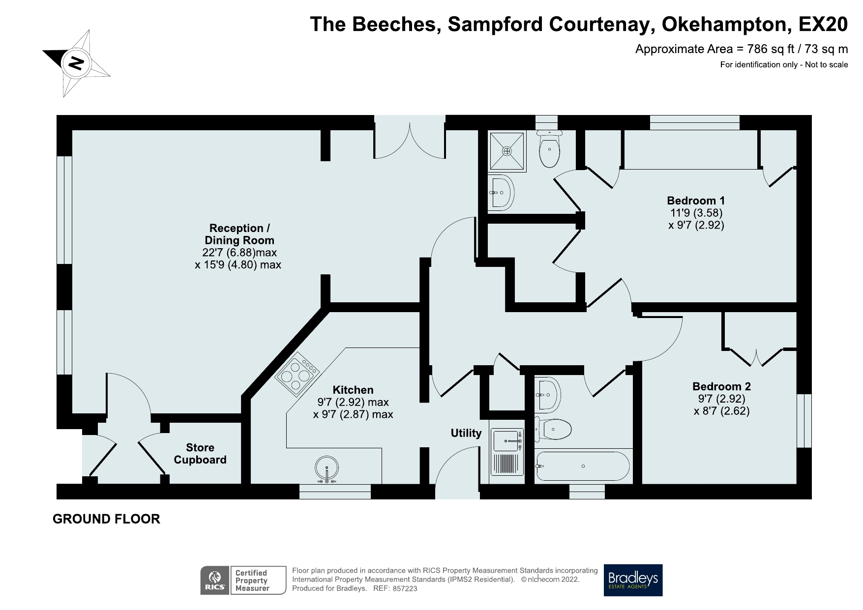 The Beeches, Okehampton floorplan