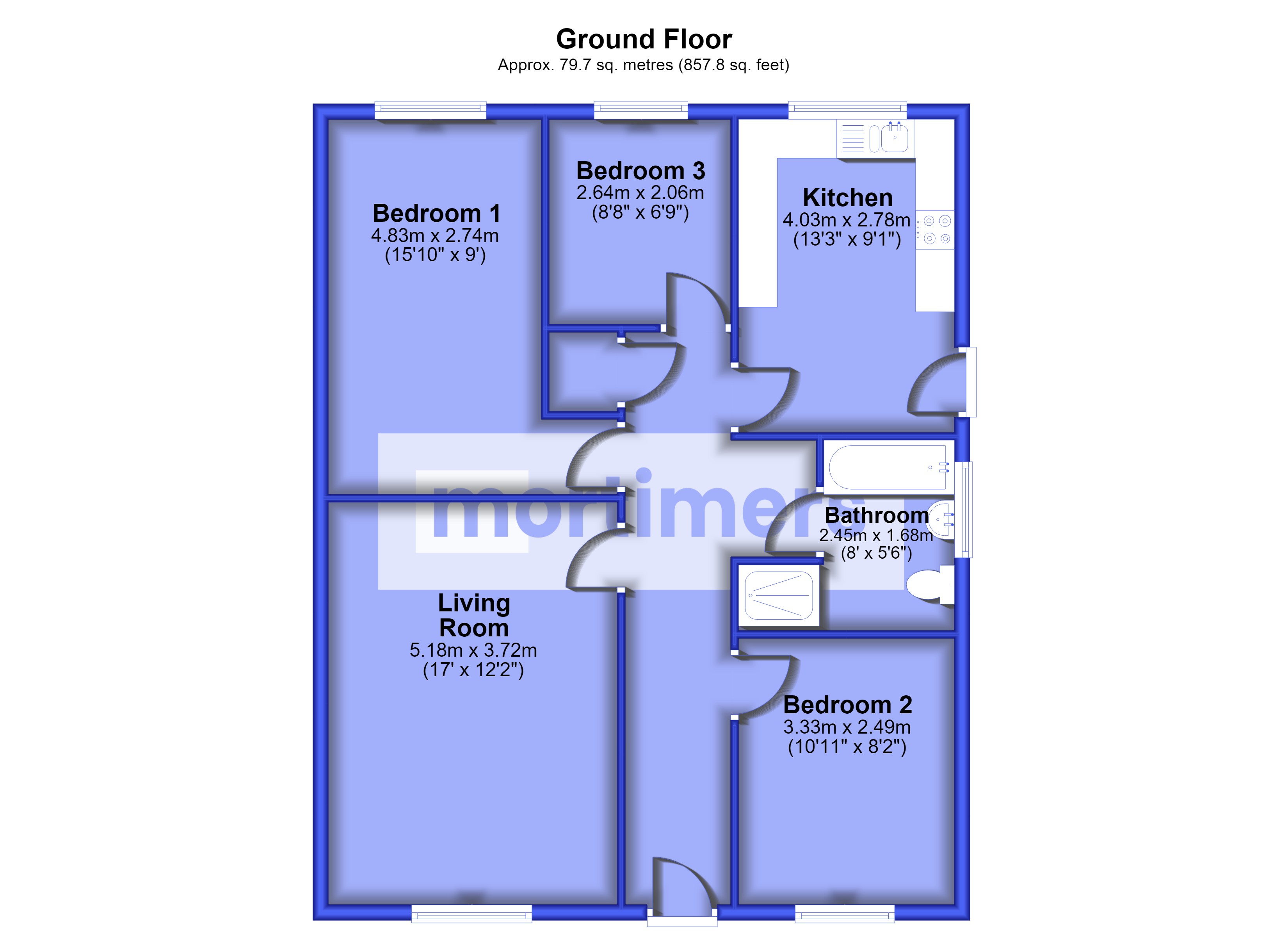 20, Yew Tree Drive, Accrington floorplan