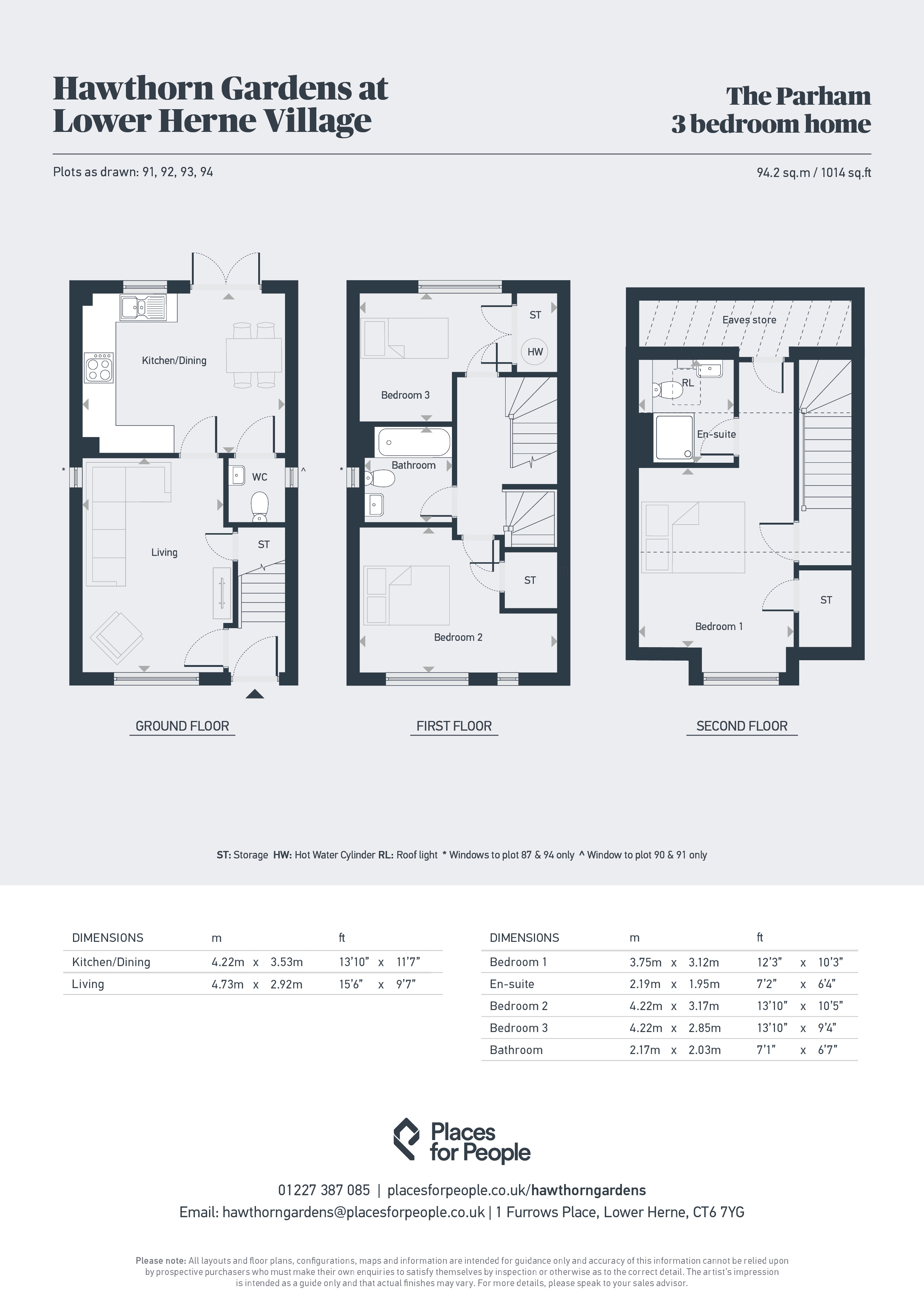 Parham, Furrows Place, Canterbury floorplan